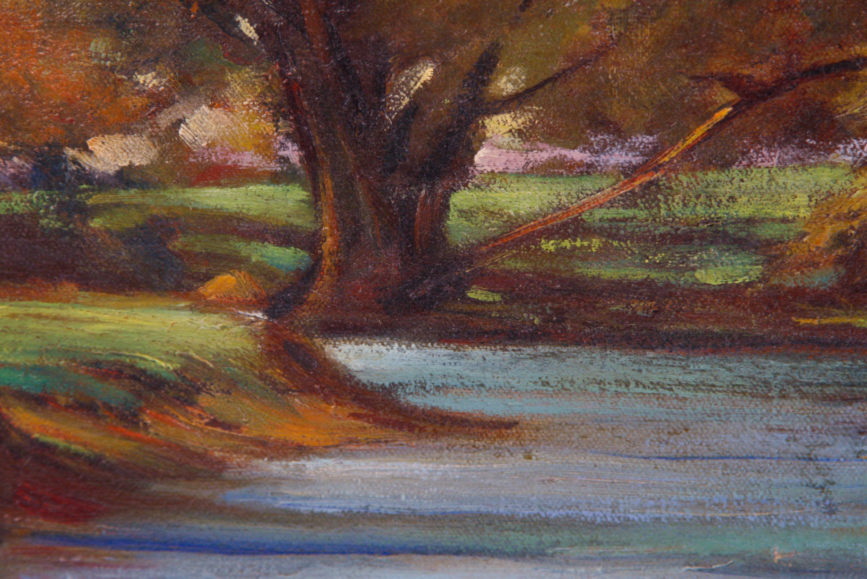 Karl Kappes Original Oil on Canvas Landscape