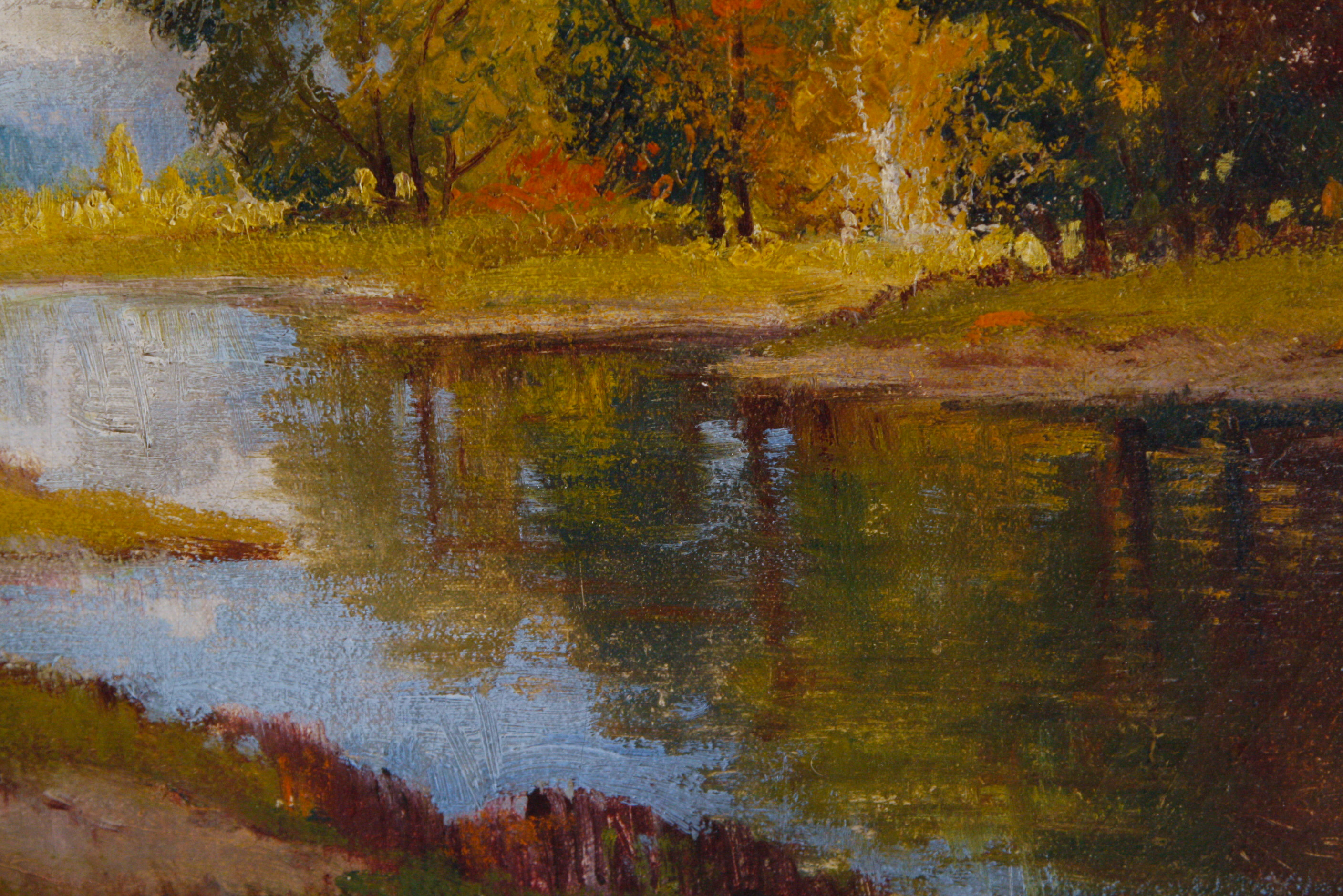 Ernest Fredericks Oil on Canvas "Summer Splendor"