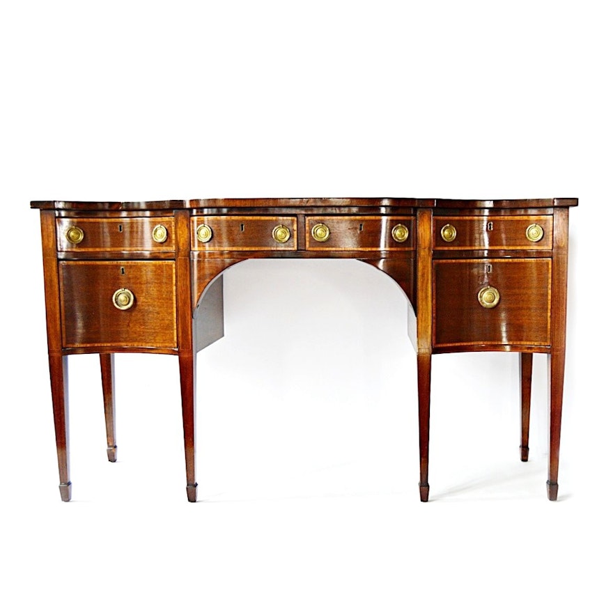 19th Century Hepplewhite Mahogany Sideboard