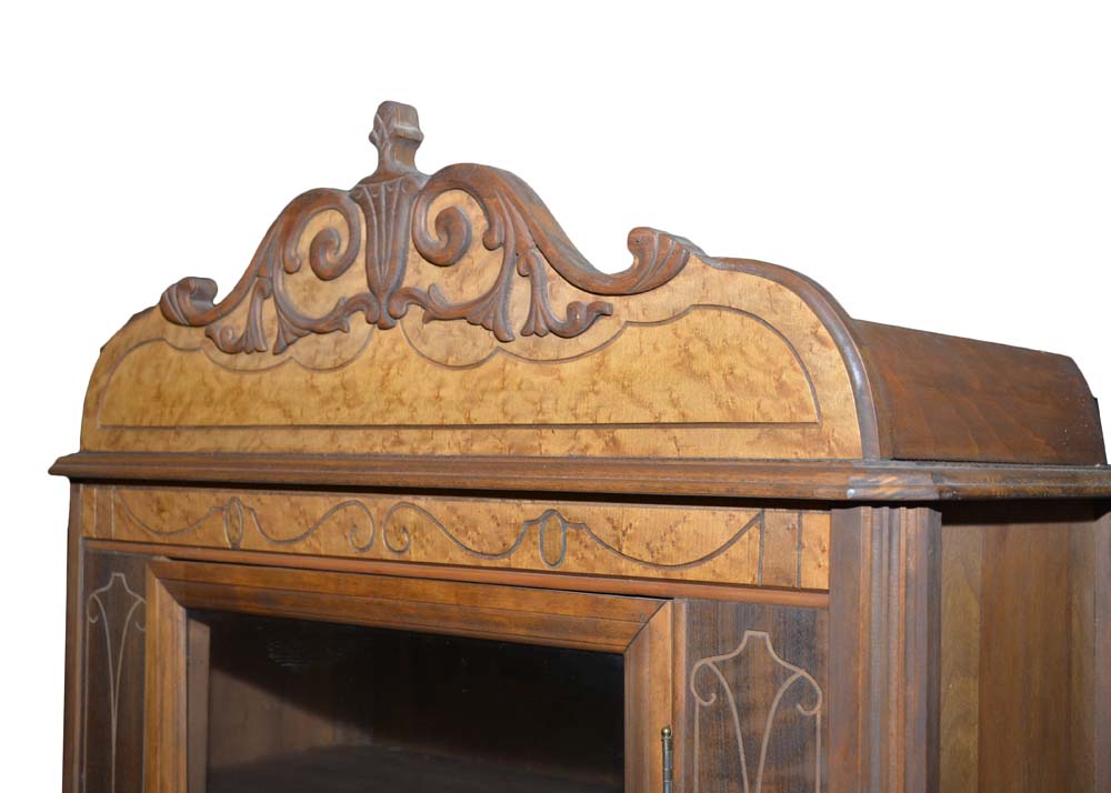 Vintage Sears Roebuck & Co. Eastlake Style China Cabinet