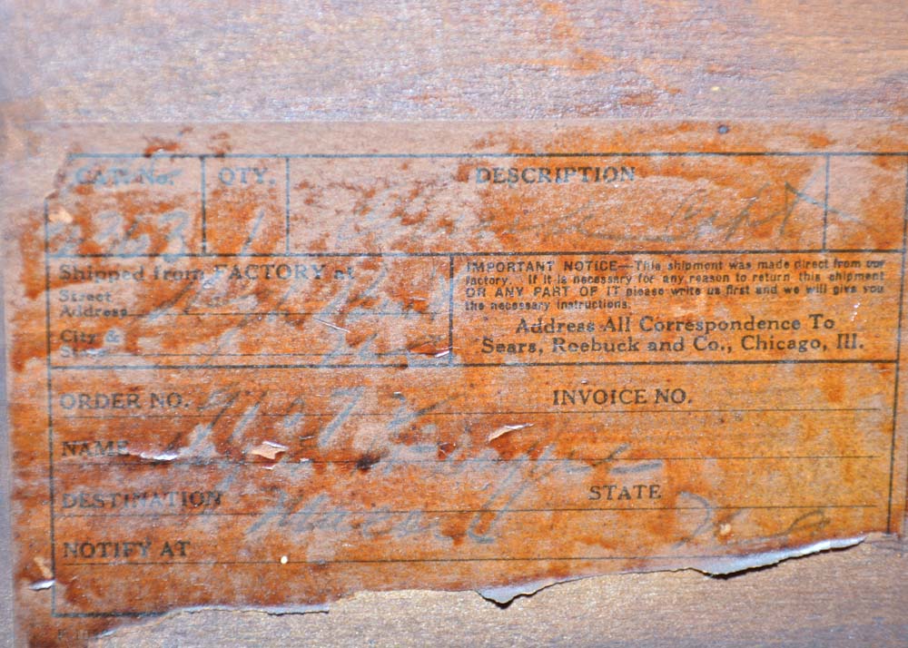 Vintage Sears Roebuck & Co. Eastlake Style China Cabinet