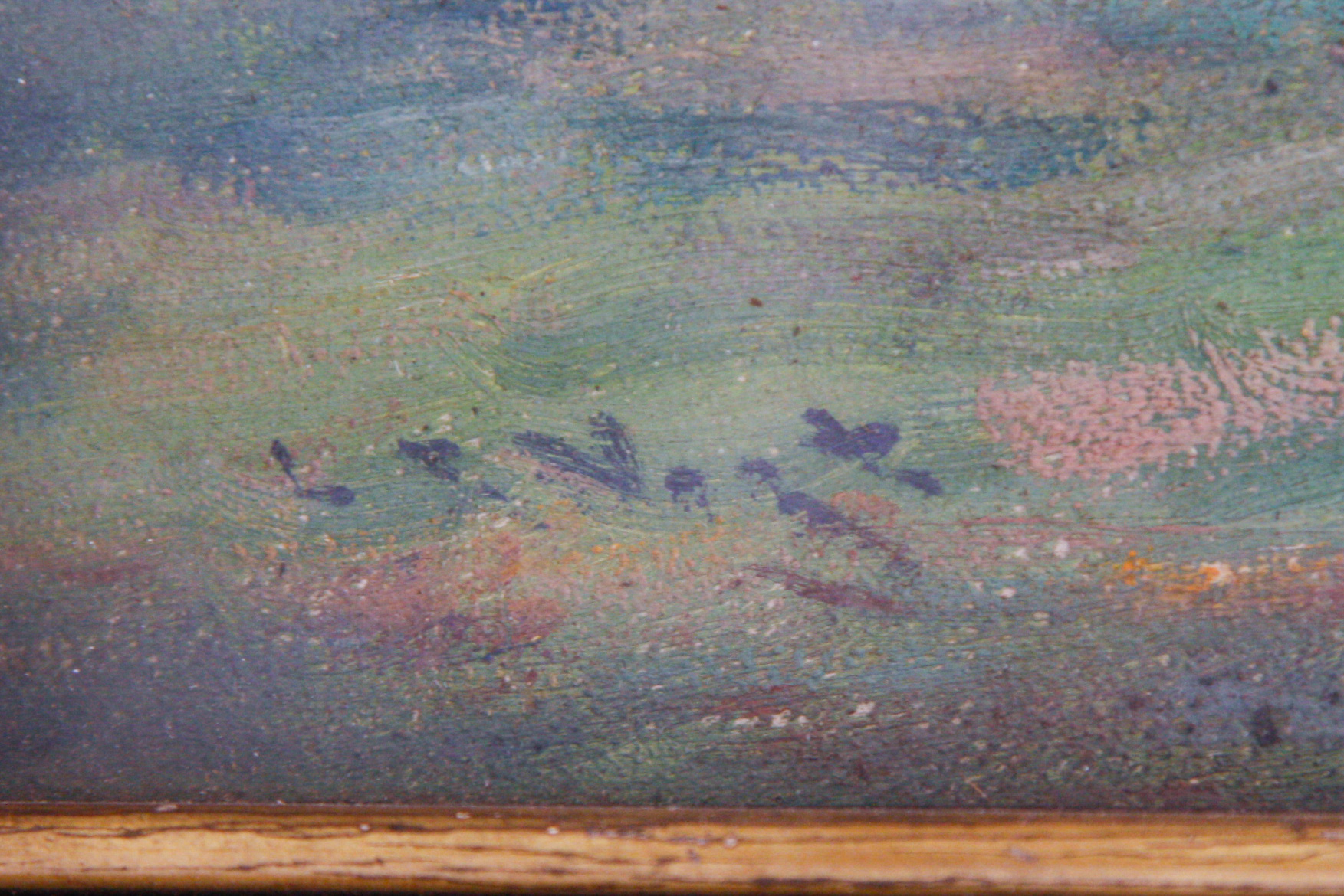 Louis Charles Vogt Oil on Academy Board of a "House in Cincinnati"