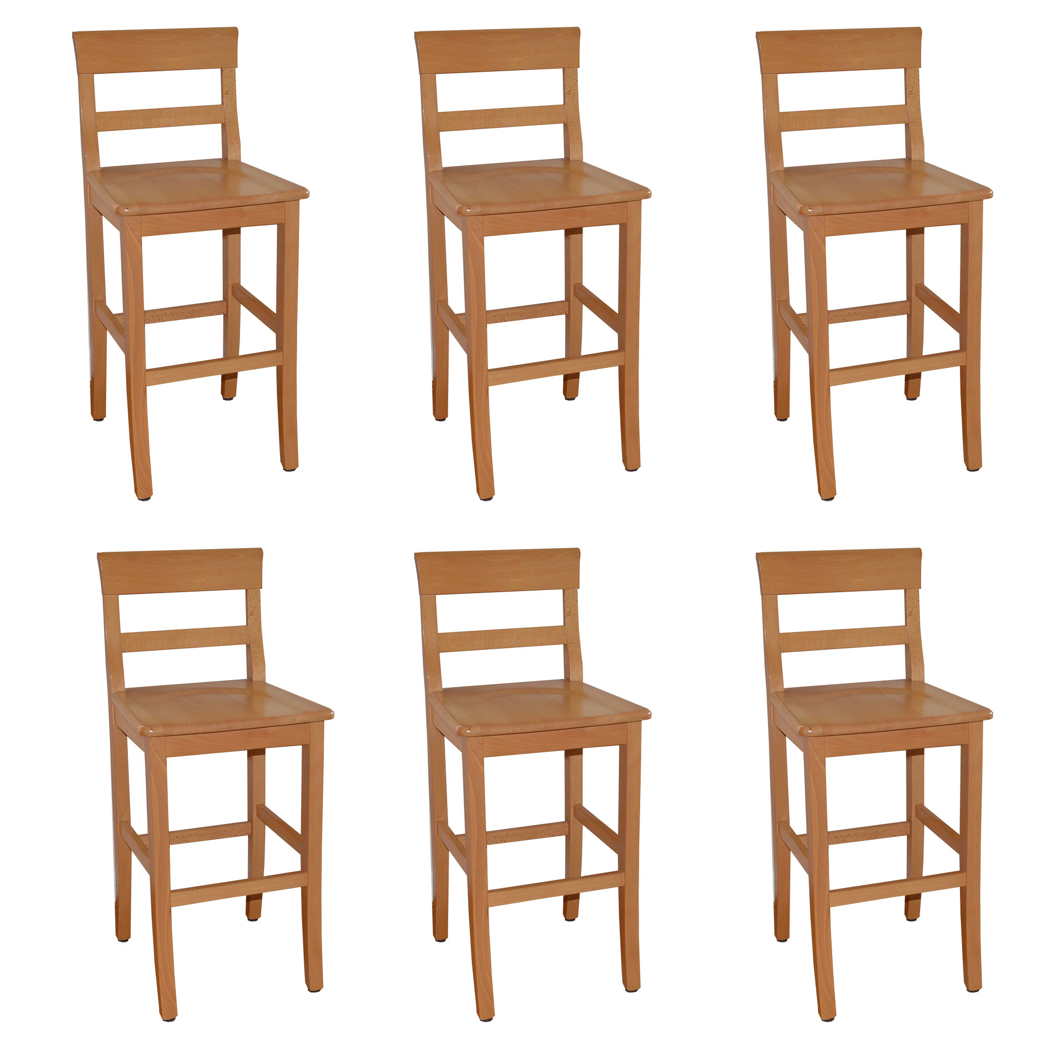 Italian Maple Bar Stools