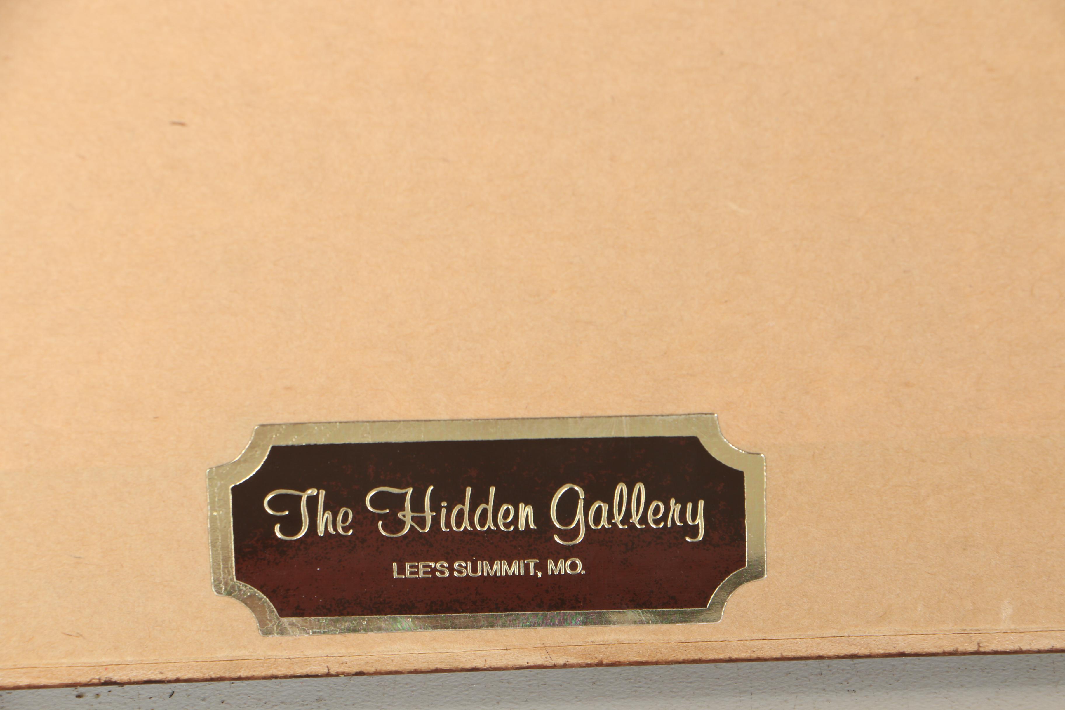 Josie Van Gent Edell Limited Edition Offset Lithographs of South Carolina Architecture