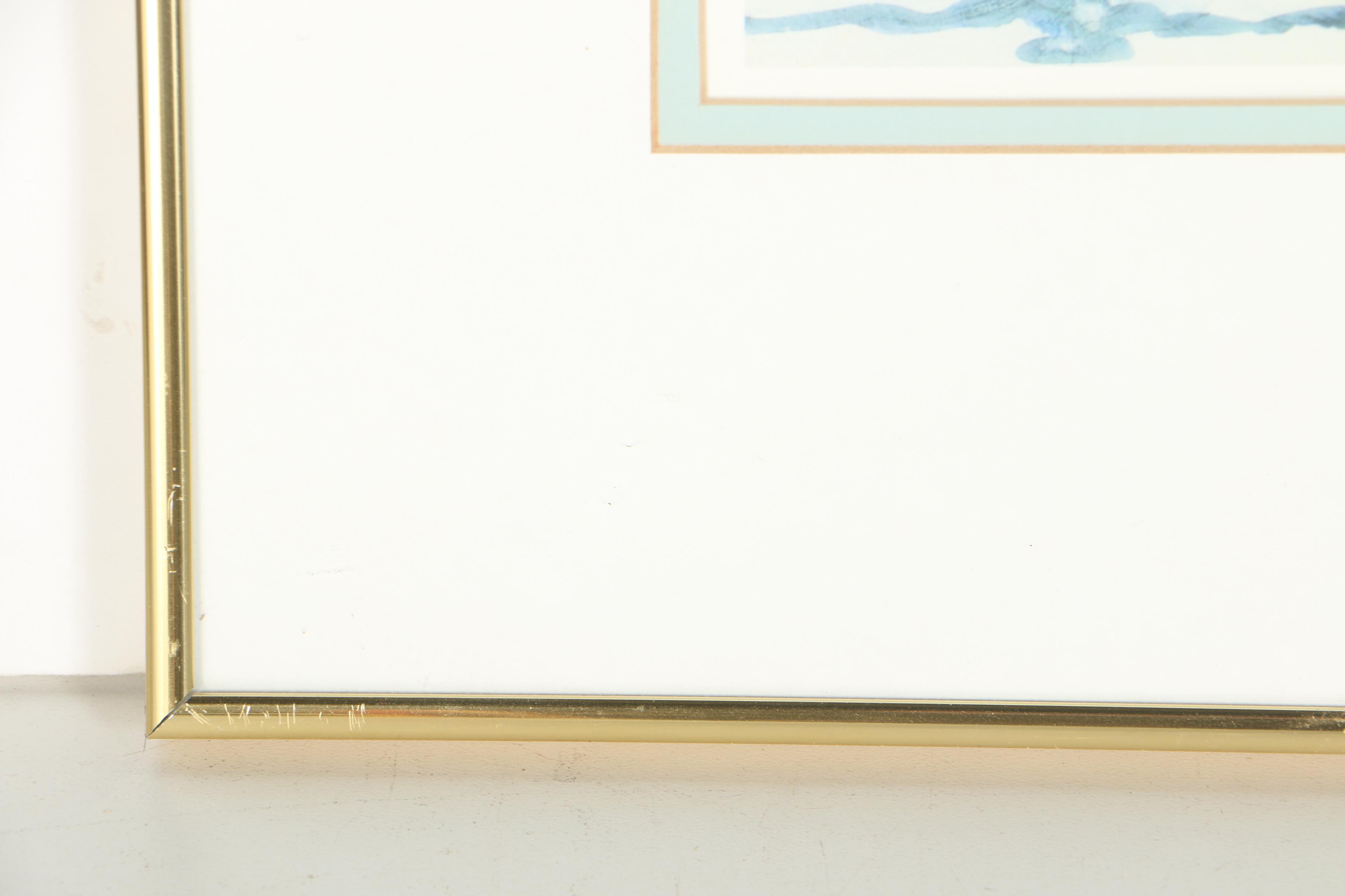 Josie Van Gent Edell Limited Edition Offset Lithographs of South Carolina Architecture