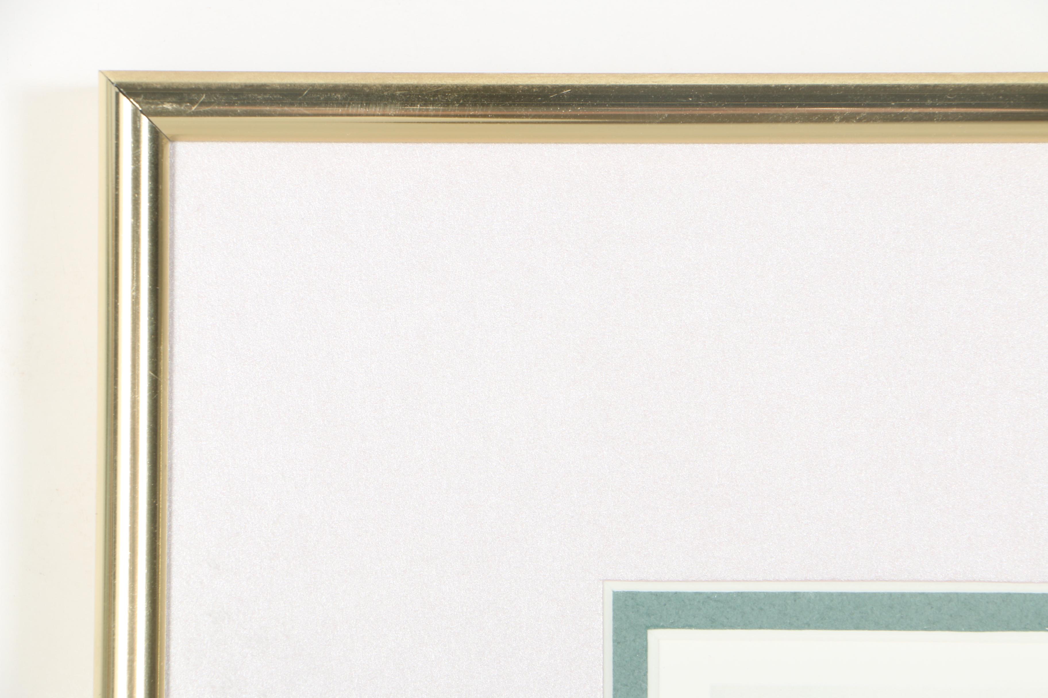 Josie Van Gent Edell Limited Edition Offset Lithographs of South Carolina Architecture