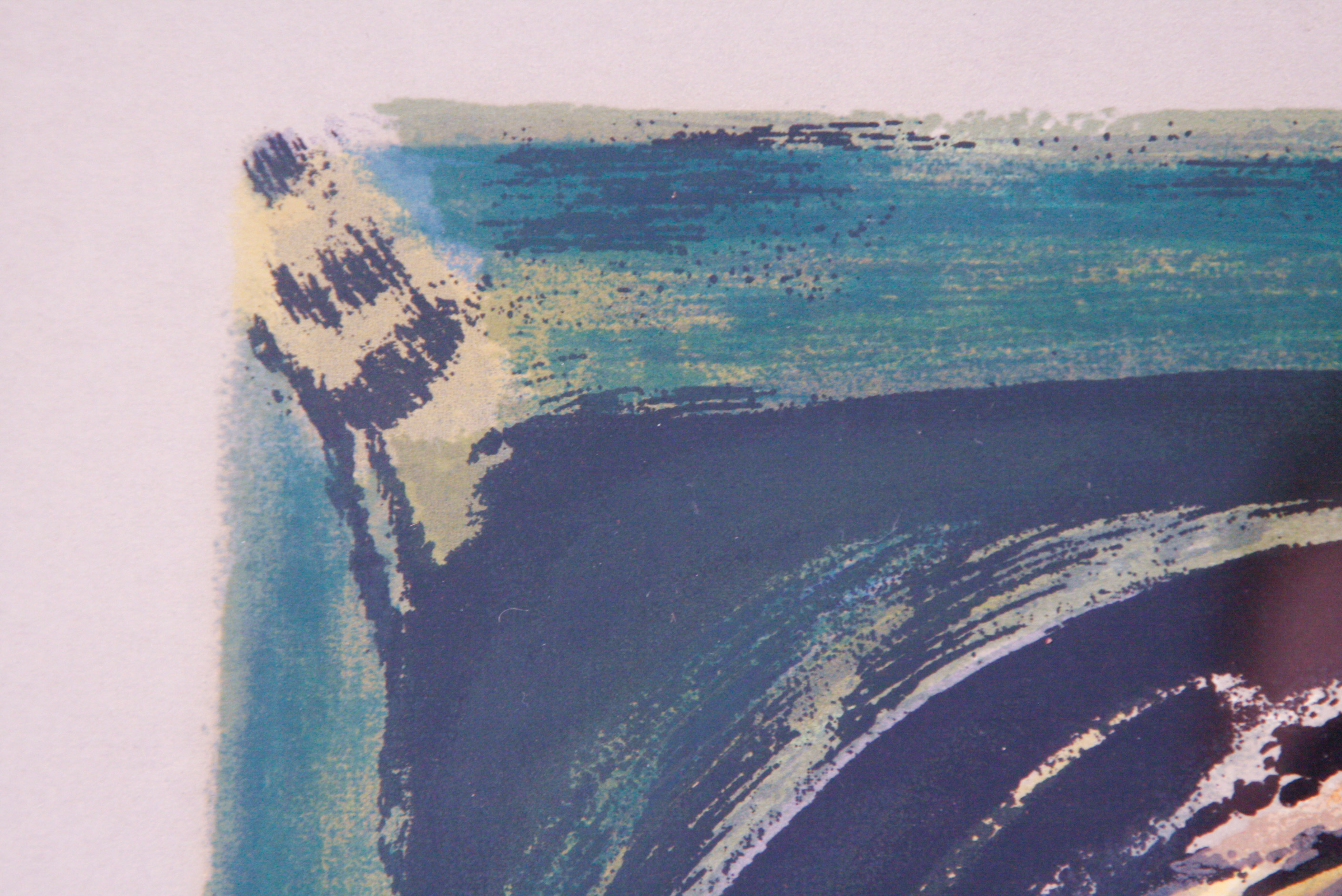 George Rouault Restrike Lithograph of a Woman in Profile