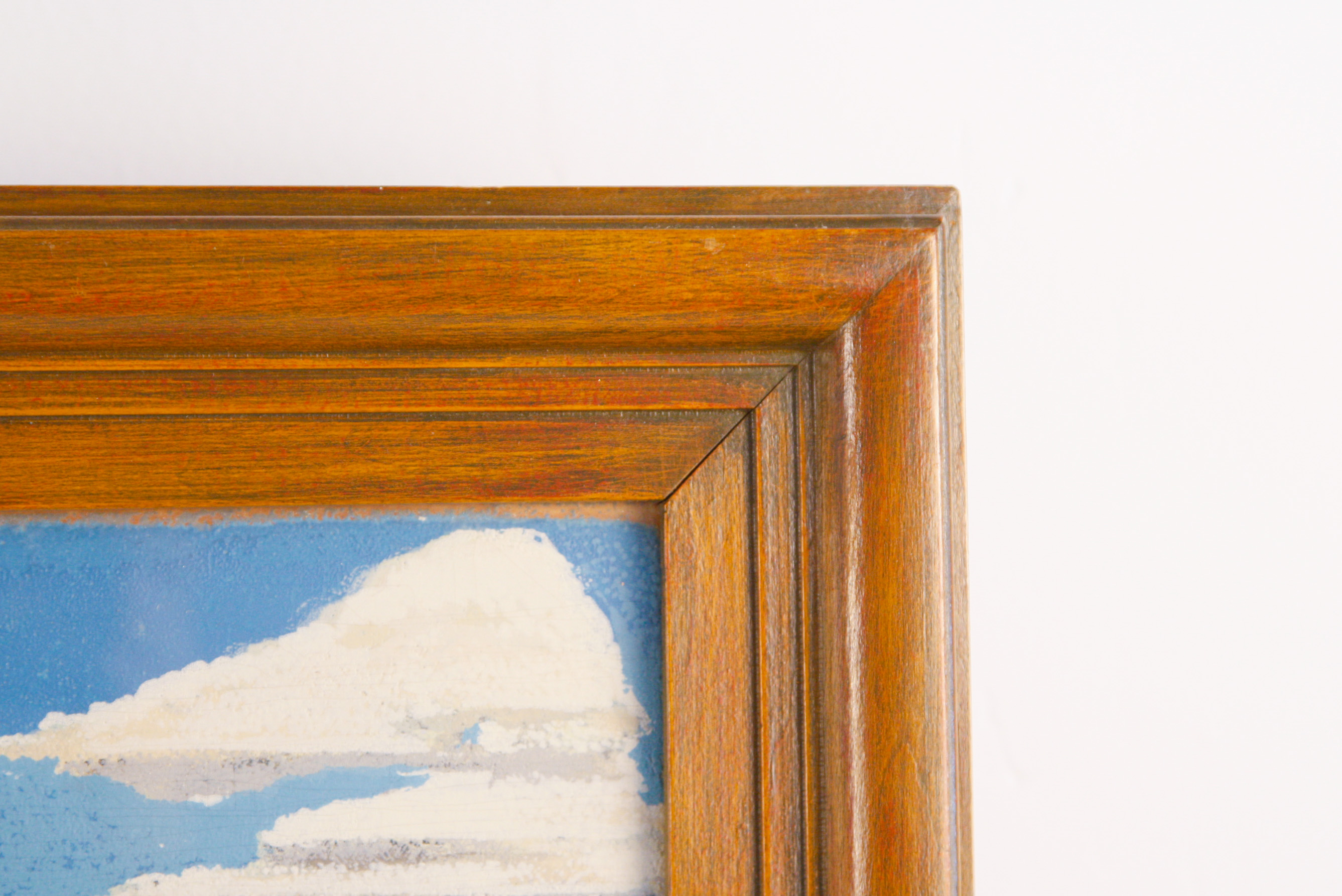 Grandma Moses Silkscreen After "The Old Oaken Bucket"