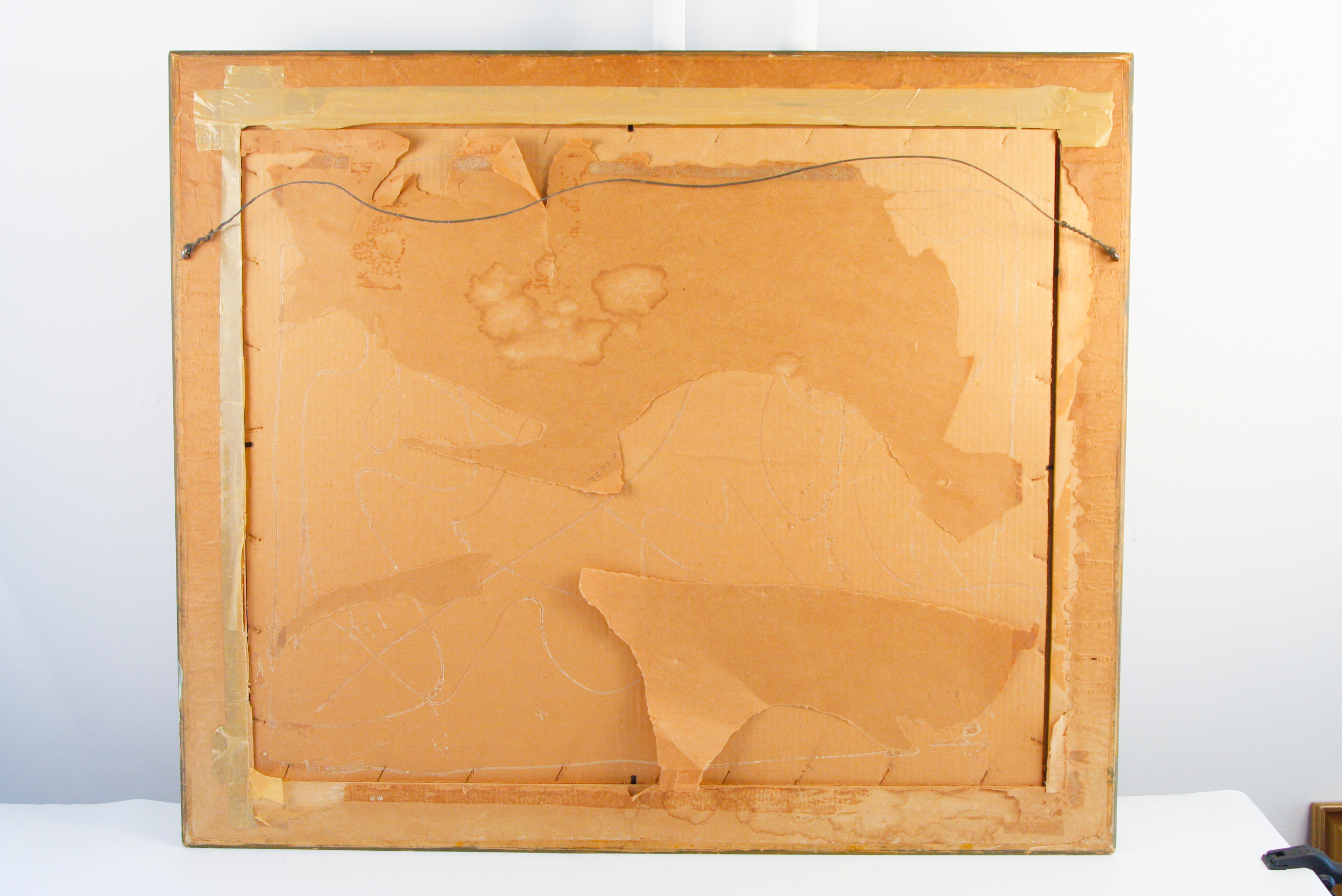 Grandma Moses Silkscreen After "The Old Oaken Bucket"