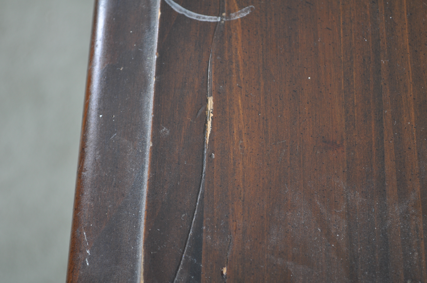 Pine Dresser With Mirror