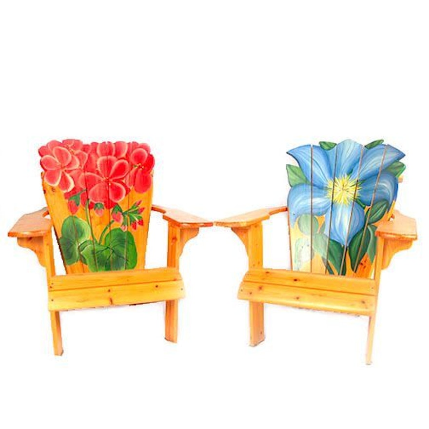 Hand-Painted Adirondack Chairs