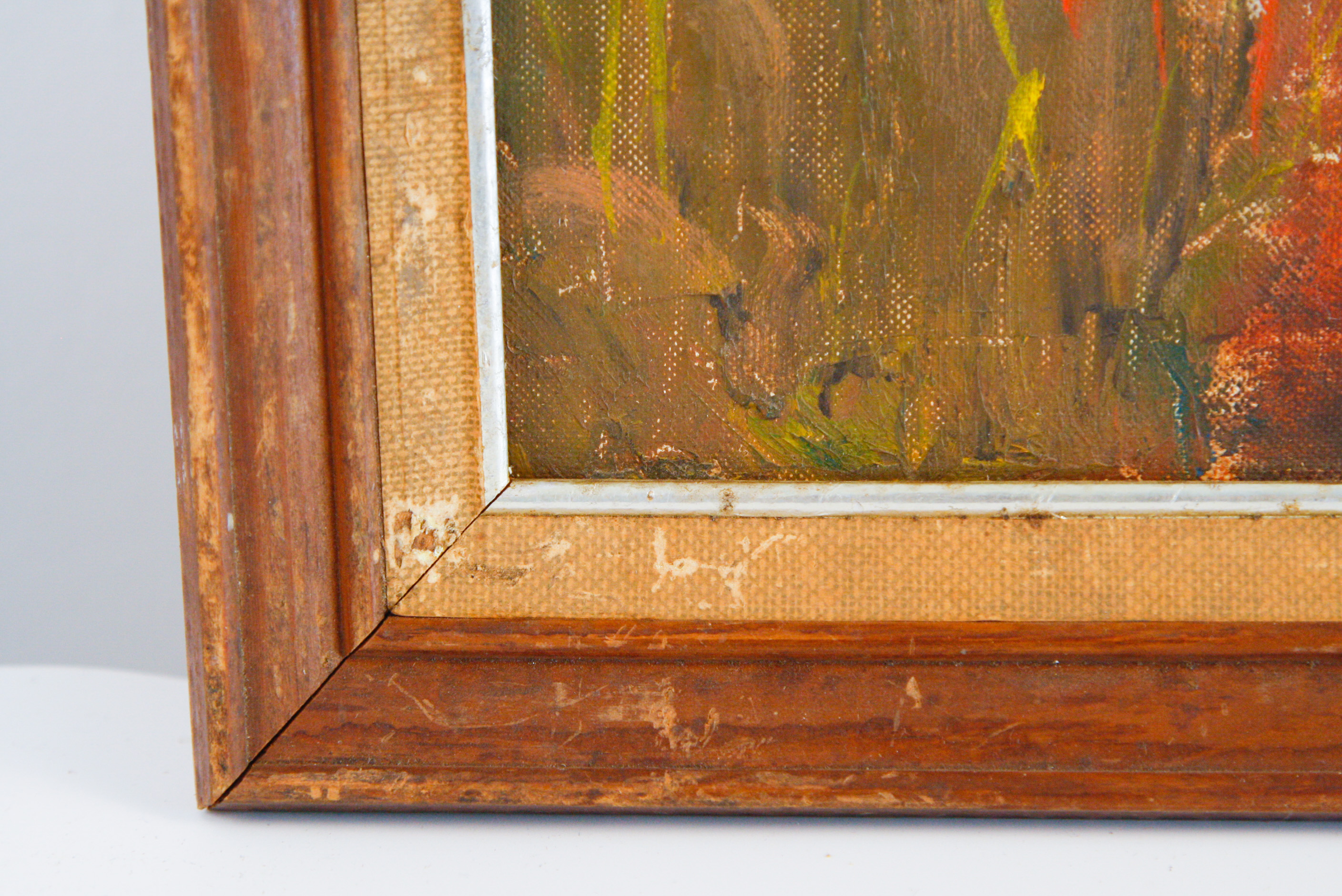 1960 Hal Music Original Oil on Canvasboard