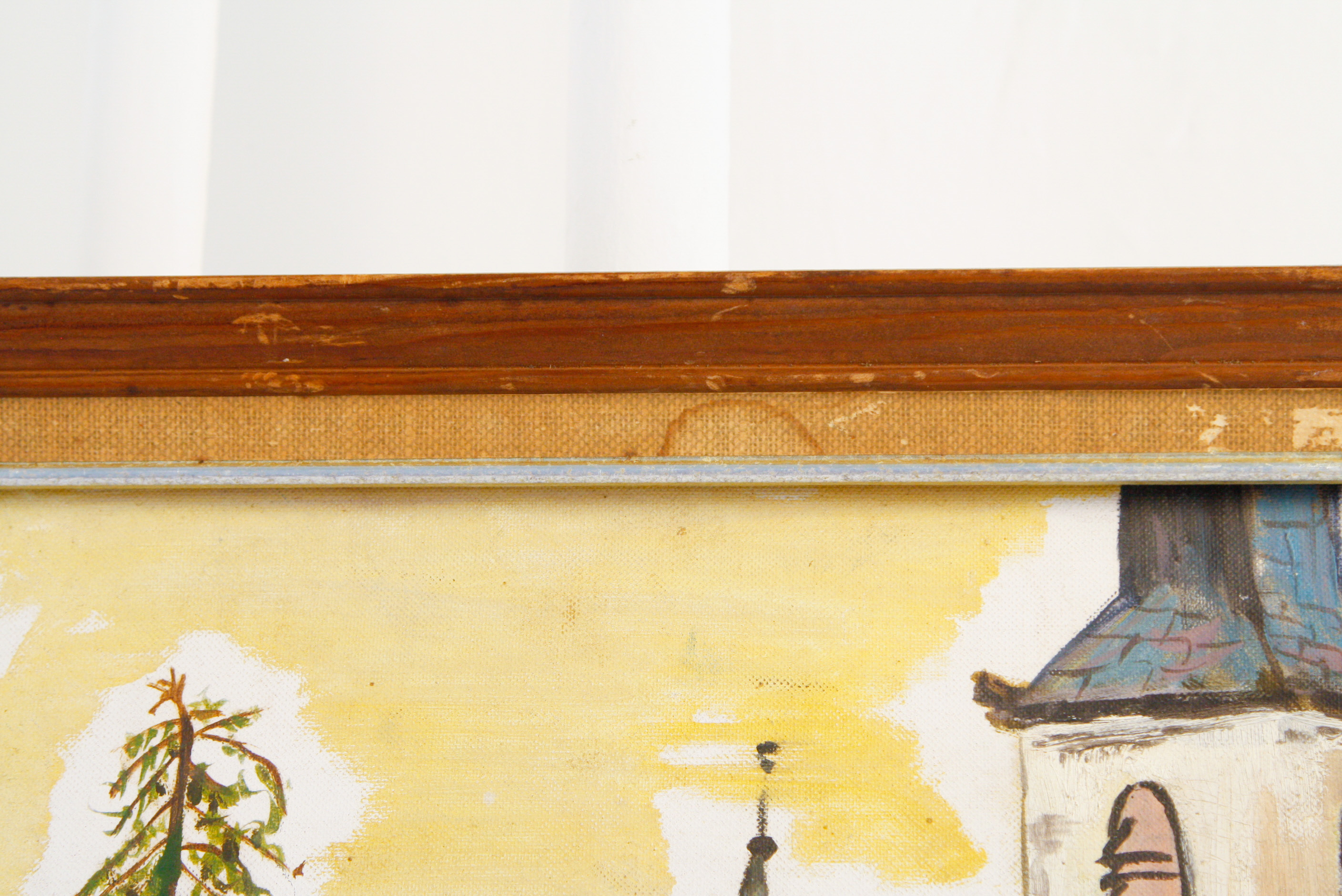 1960 Hal Music Original Oil on Canvasboard