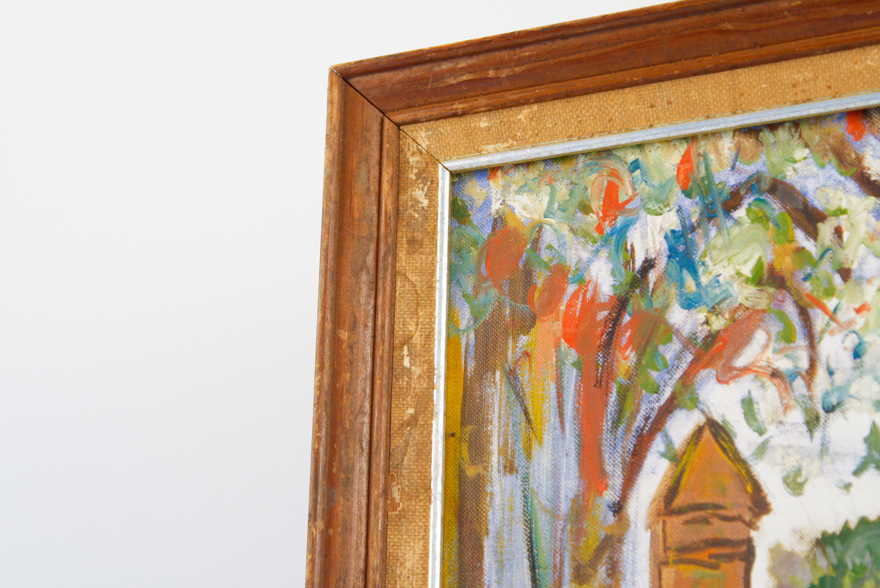 1960 Hal Music Original Oil on Canvasboard