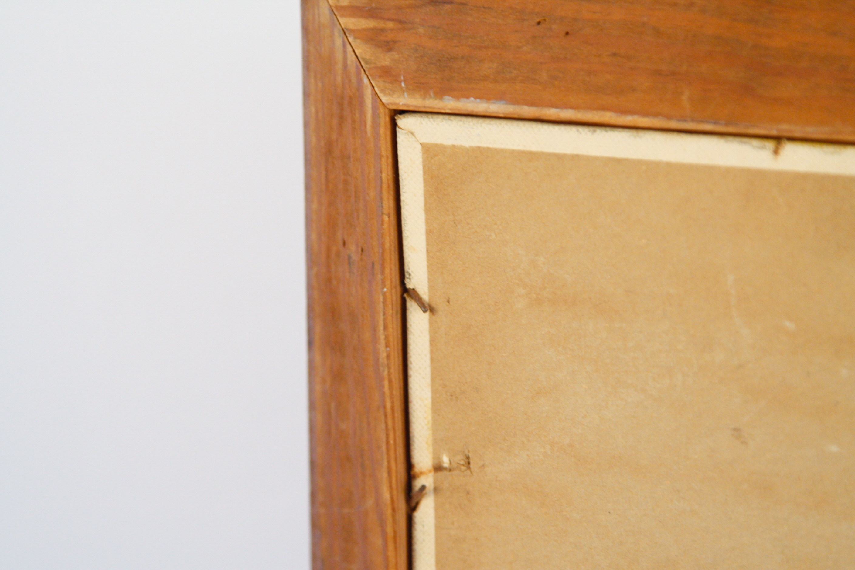 1960 Hal Music Original Oil on Canvasboard