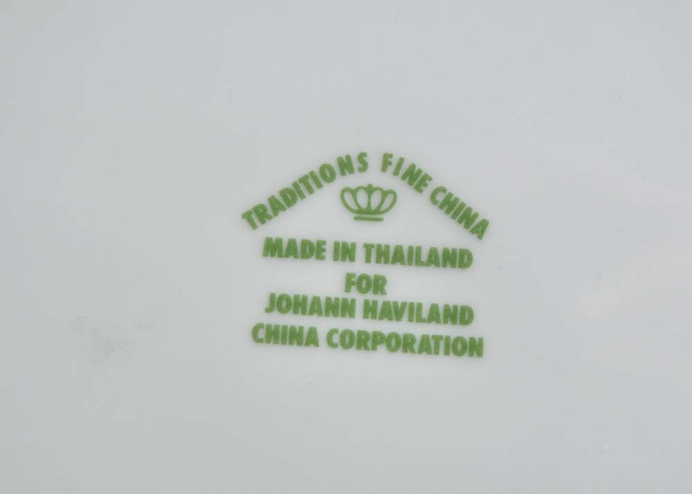 Floral Tableware Featuring Royal Albert and Haviland