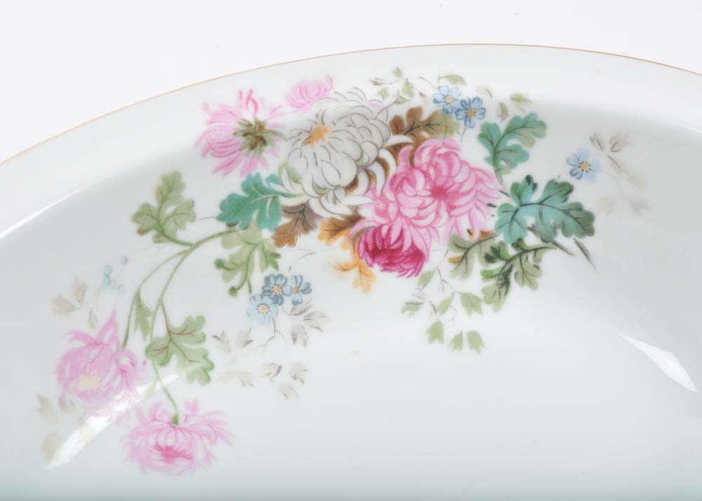 Floral Tableware Featuring Royal Albert and Haviland