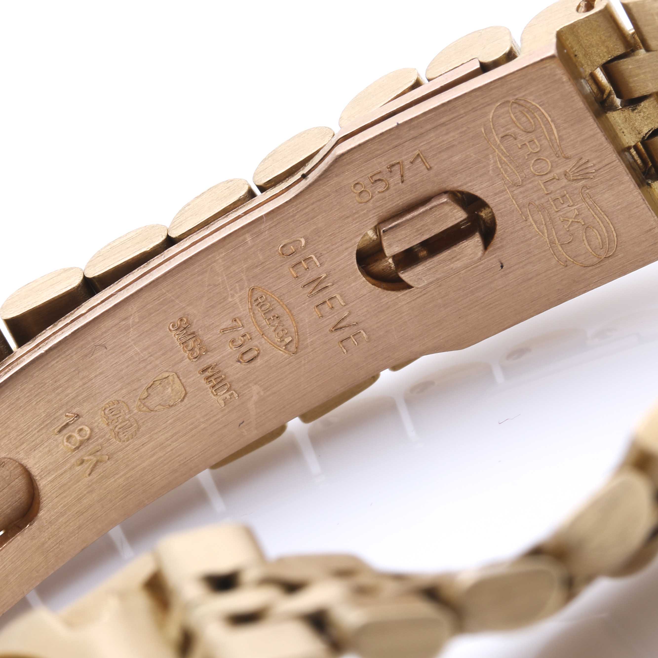 18K Gold Rolex Oyster Perpetual Watch