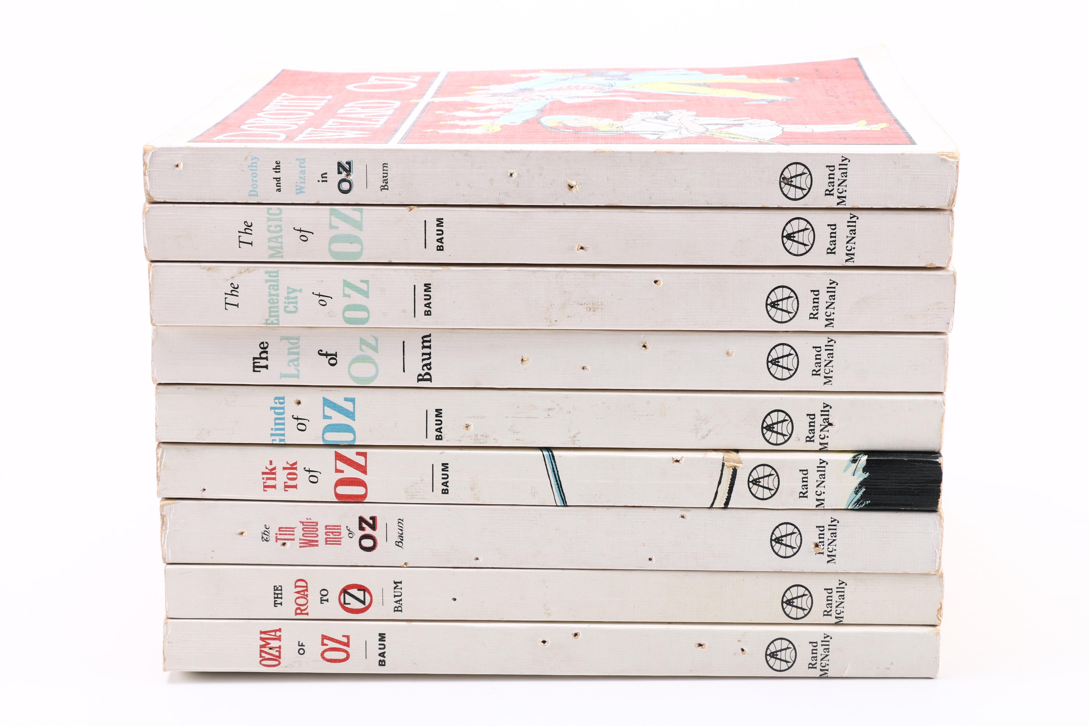 Collection of Oz Books including "Land of Oz"