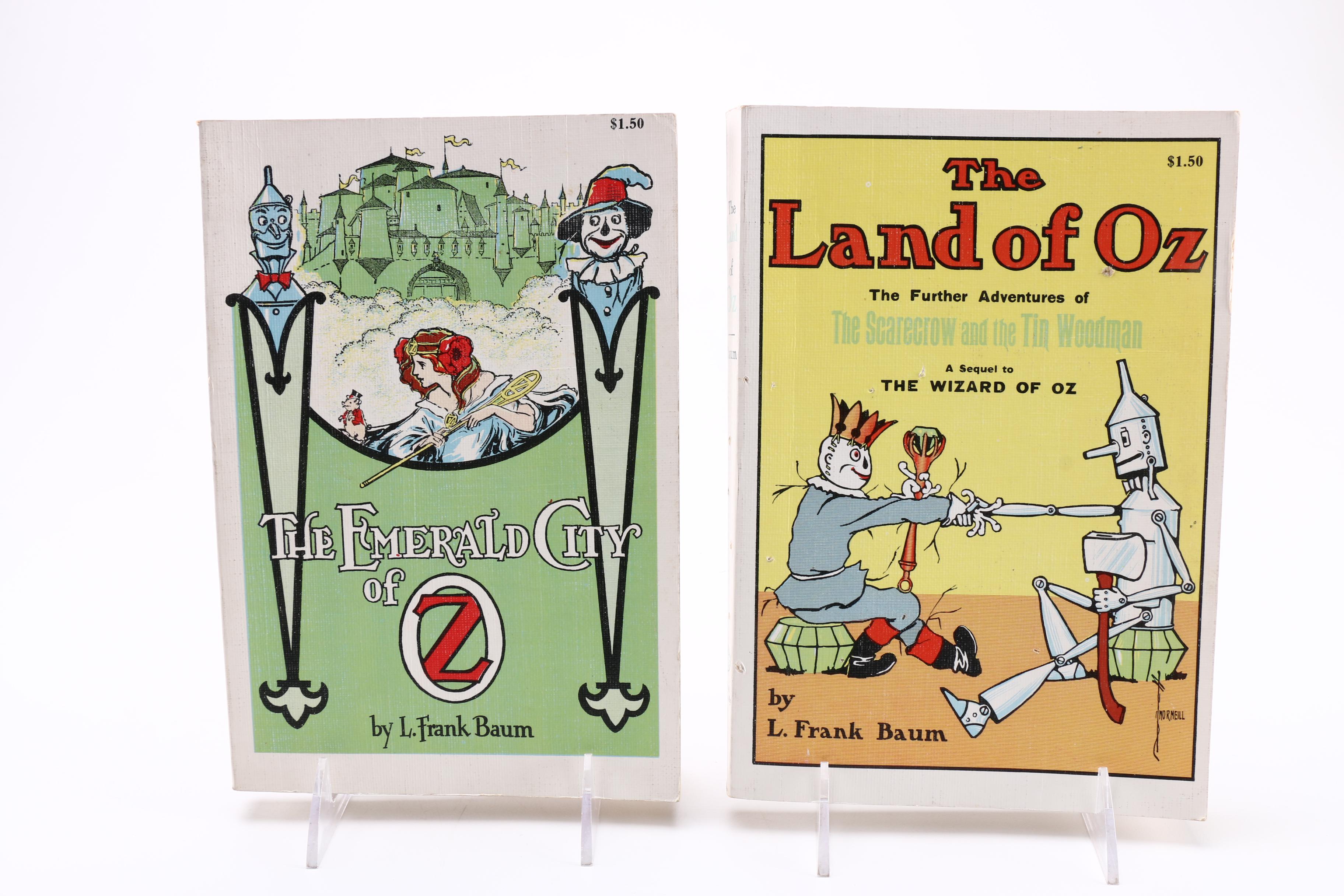 Collection of Oz Books including "Land of Oz"