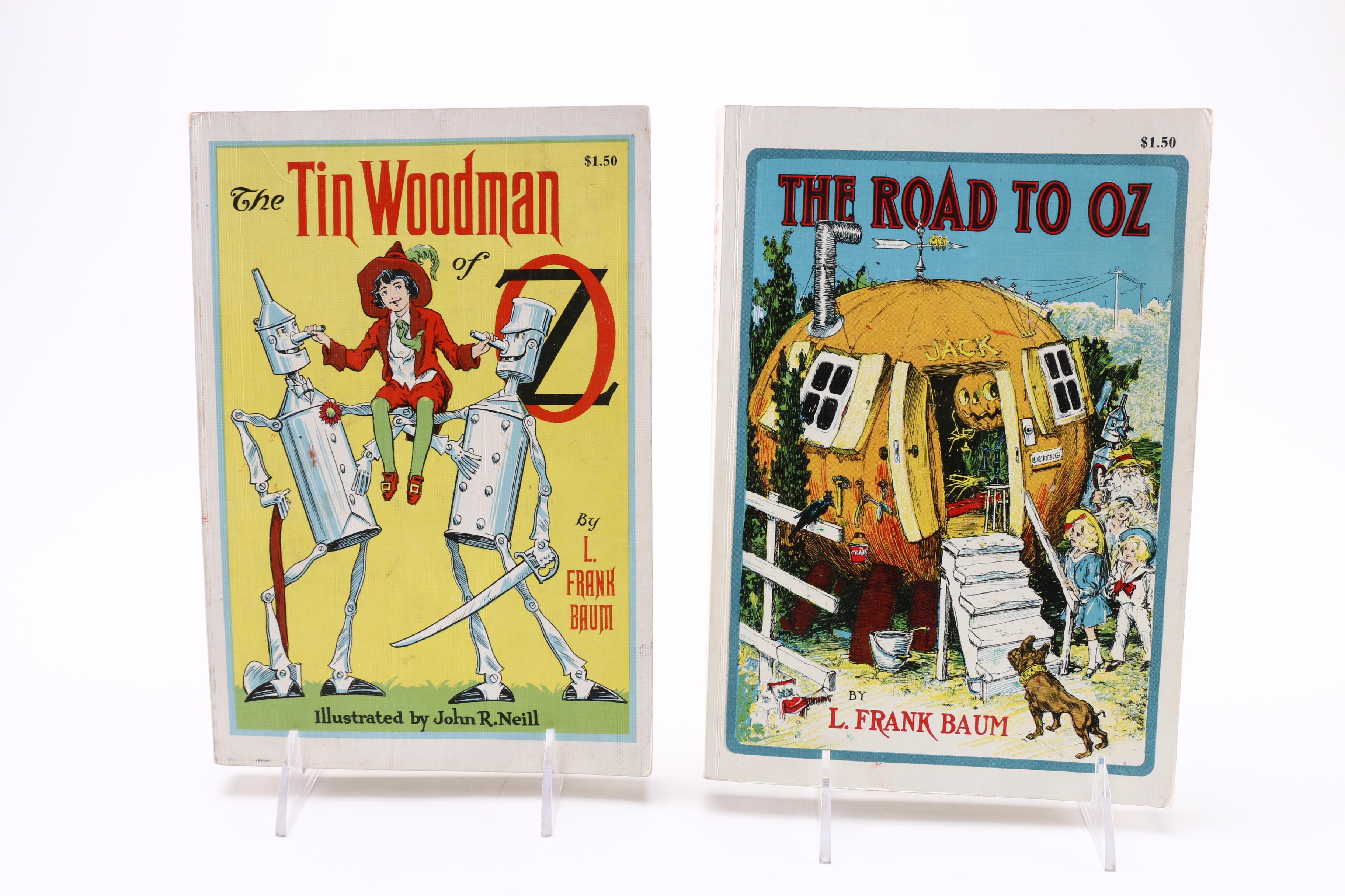 Collection of Oz Books including "Land of Oz"