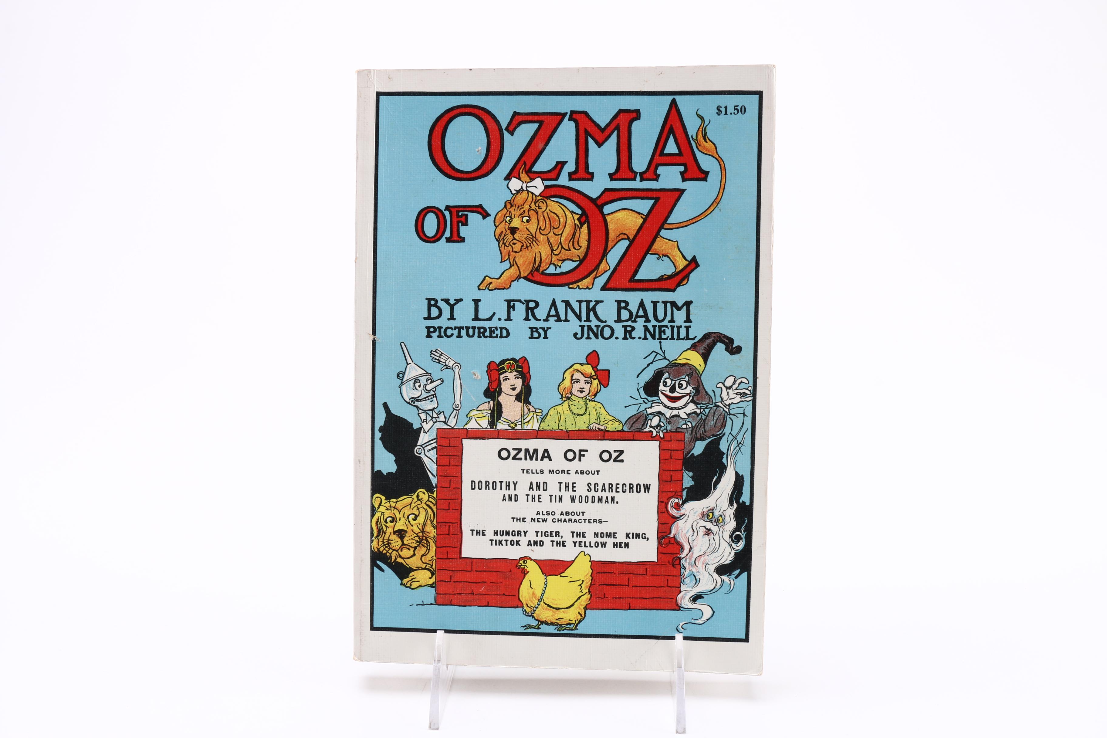 Collection of Oz Books including "Land of Oz"