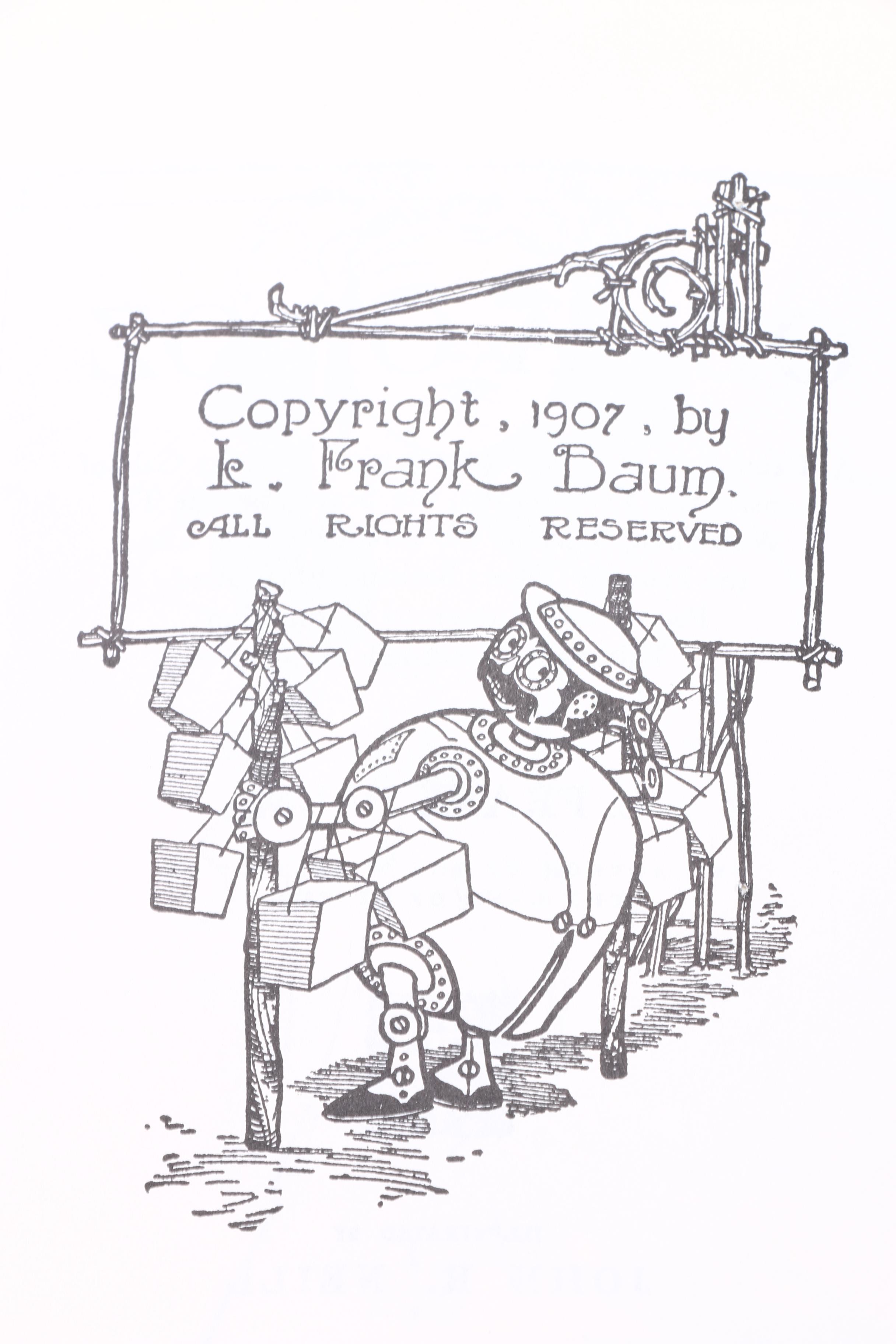 Collection of Oz Books including "Land of Oz"