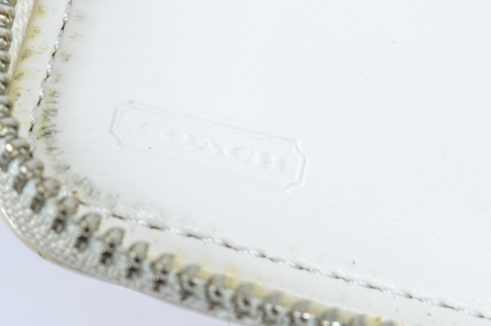 Coach Kristen Chain Link Wristlet Wallet and Signature Key Ring