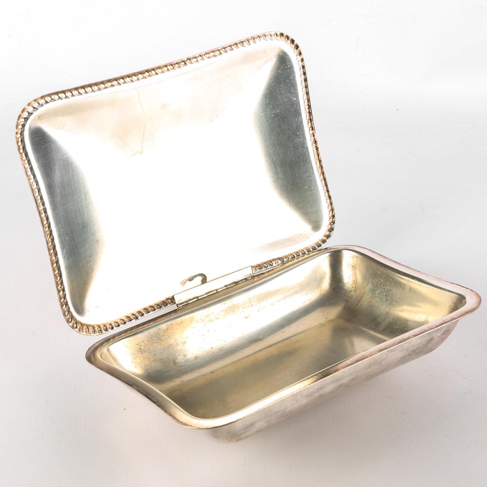 Silver Plated Silent Butler