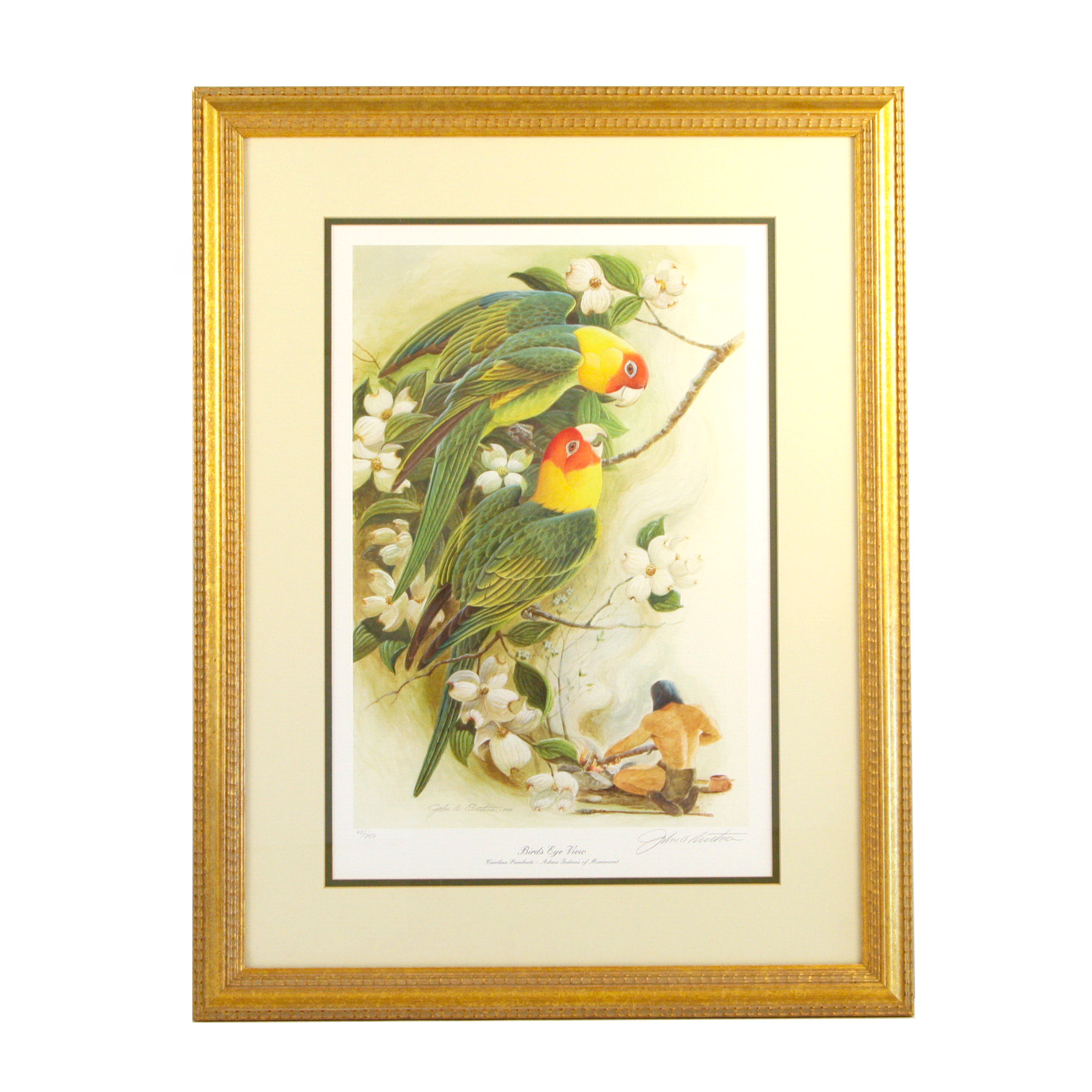 1998 John A. Ruthven Limited Edition Lithograph "Birds Eye View"