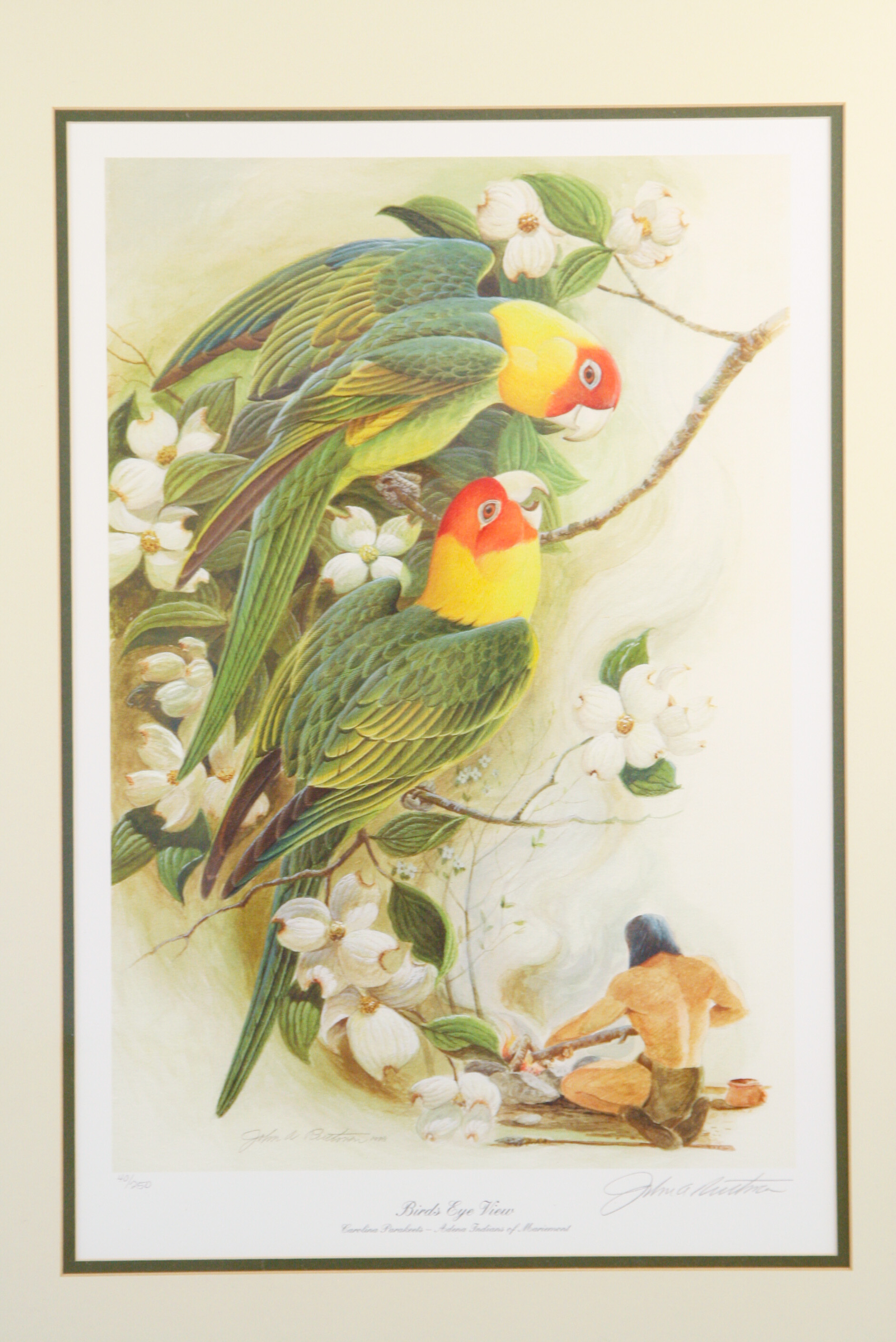 1998 John A. Ruthven Limited Edition Lithograph "Birds Eye View"