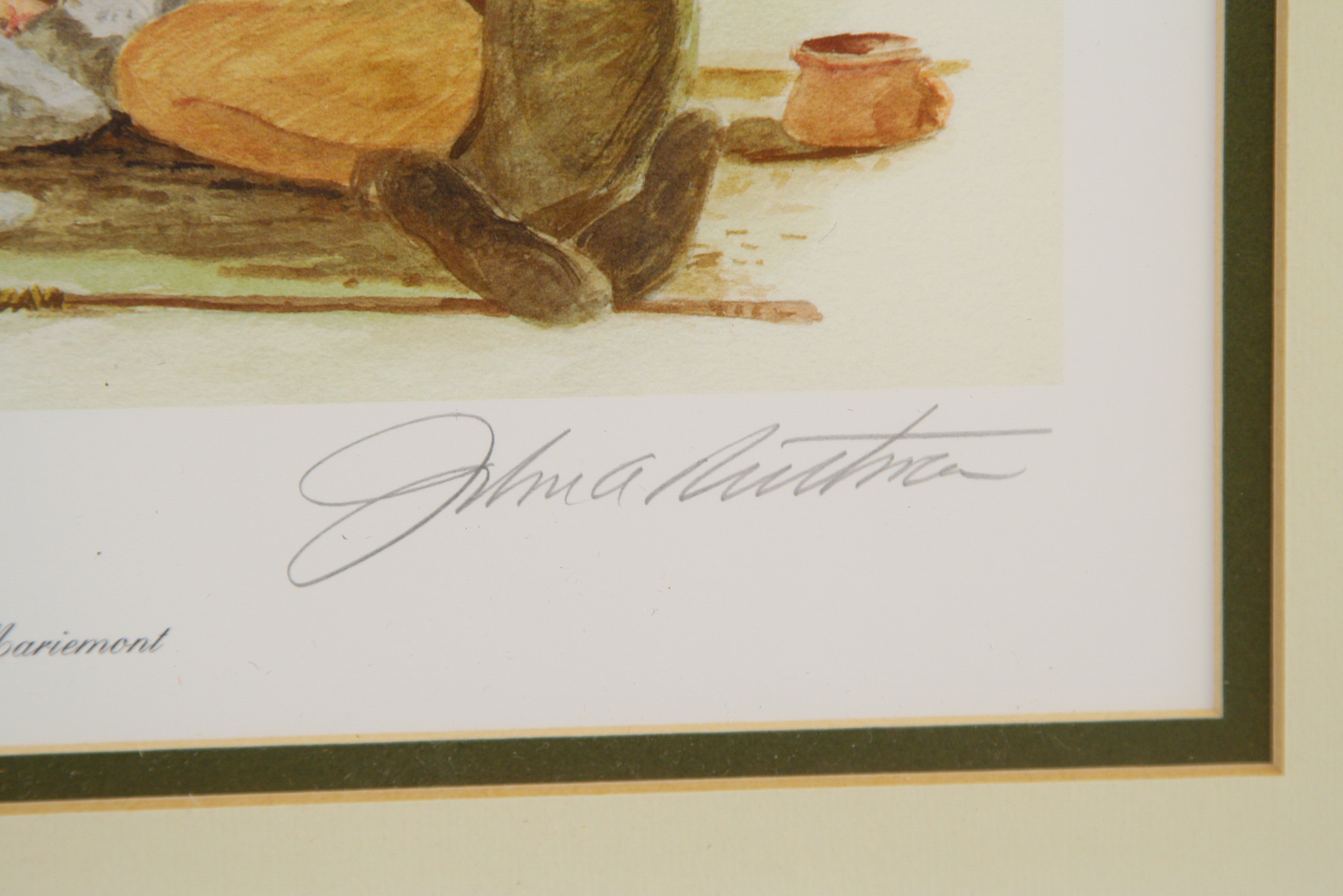 1998 John A. Ruthven Limited Edition Lithograph "Birds Eye View"