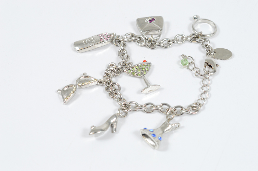 Collection of Sterling Silver Jewelry Featuring Pandora