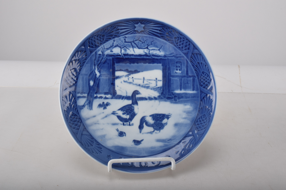 Royal Copenhagen Collectable Holiday Plates