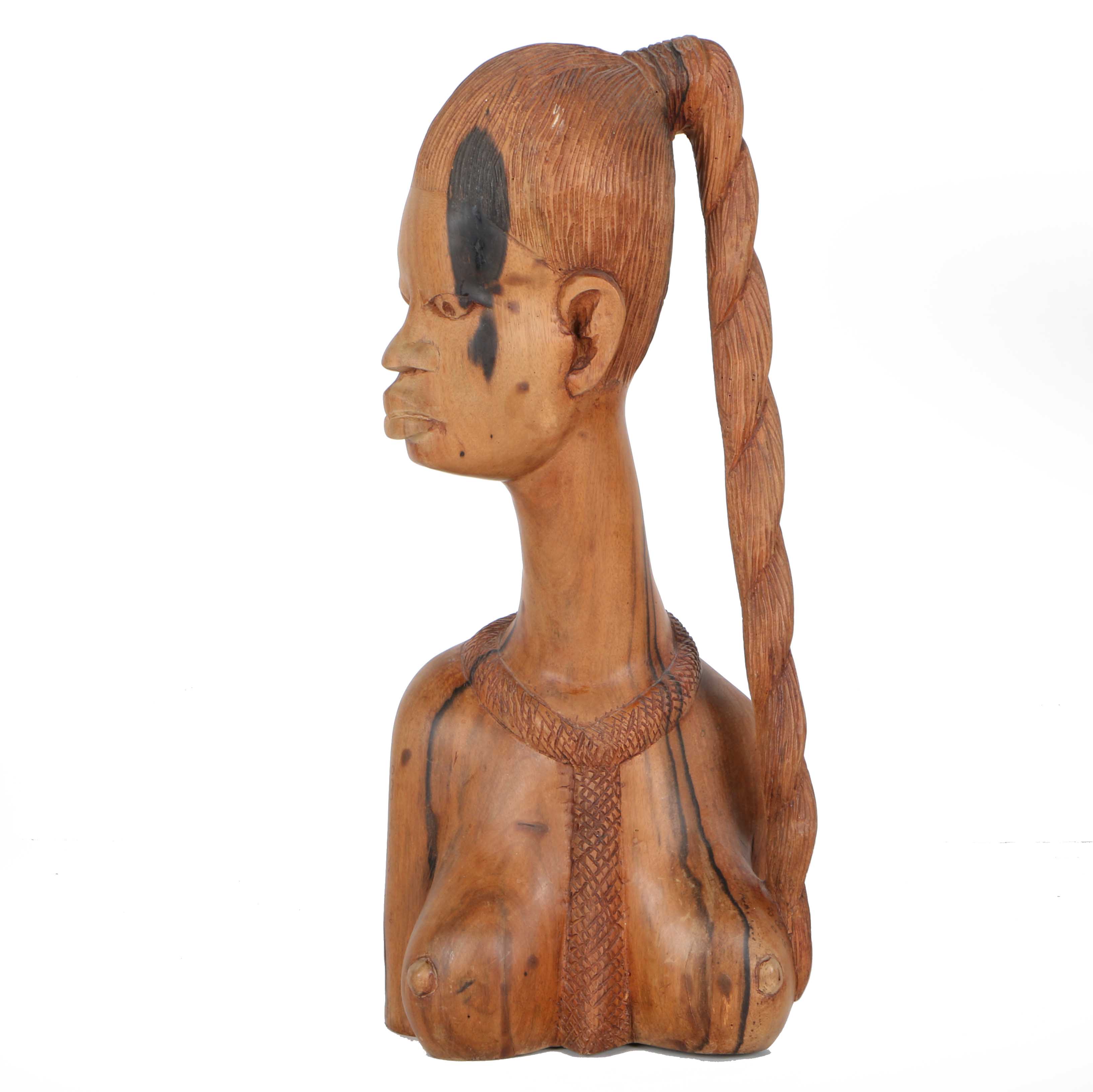 Wooden Carving of Woman