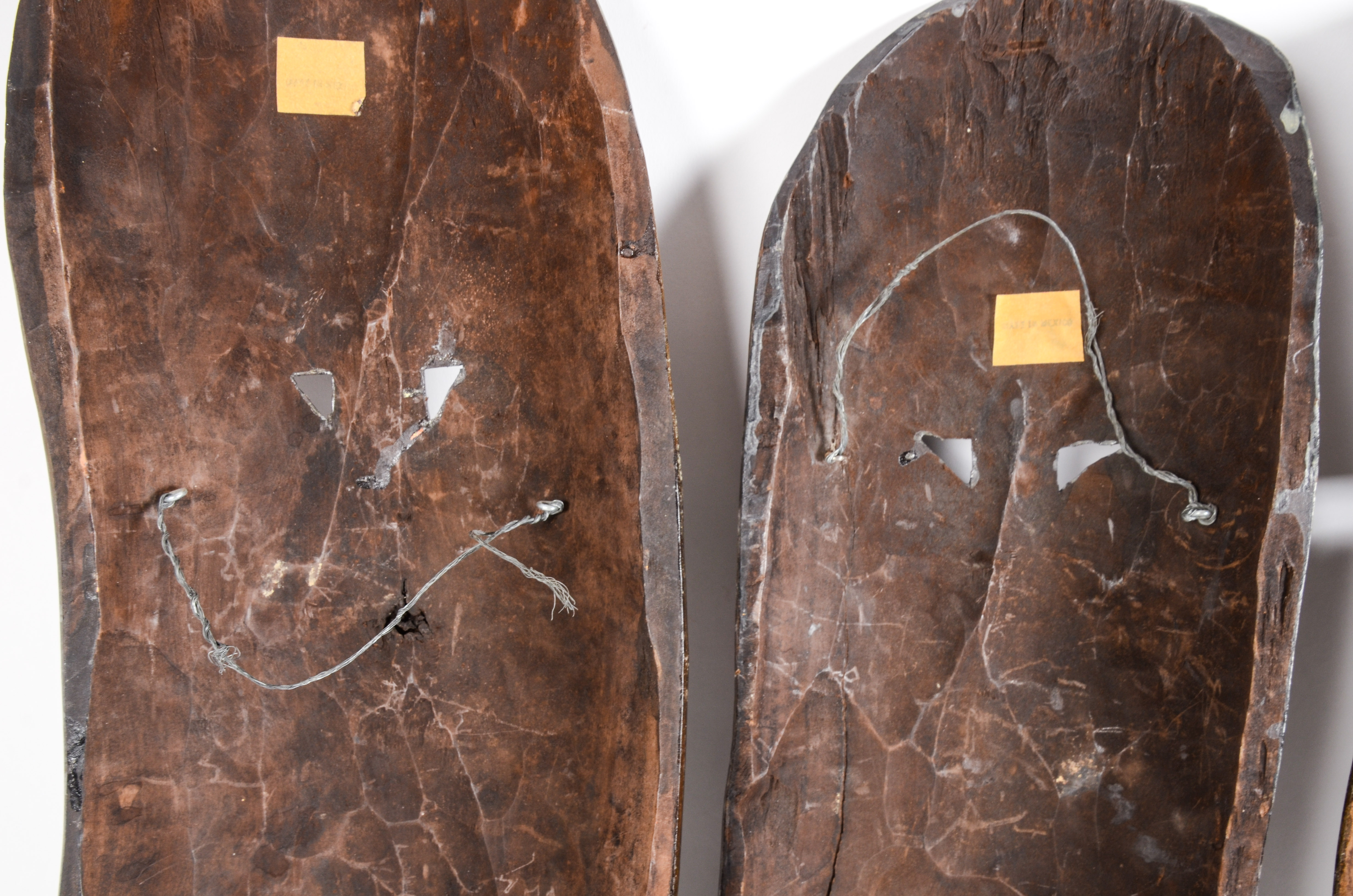 Group of Mexican Carved Wood Masks