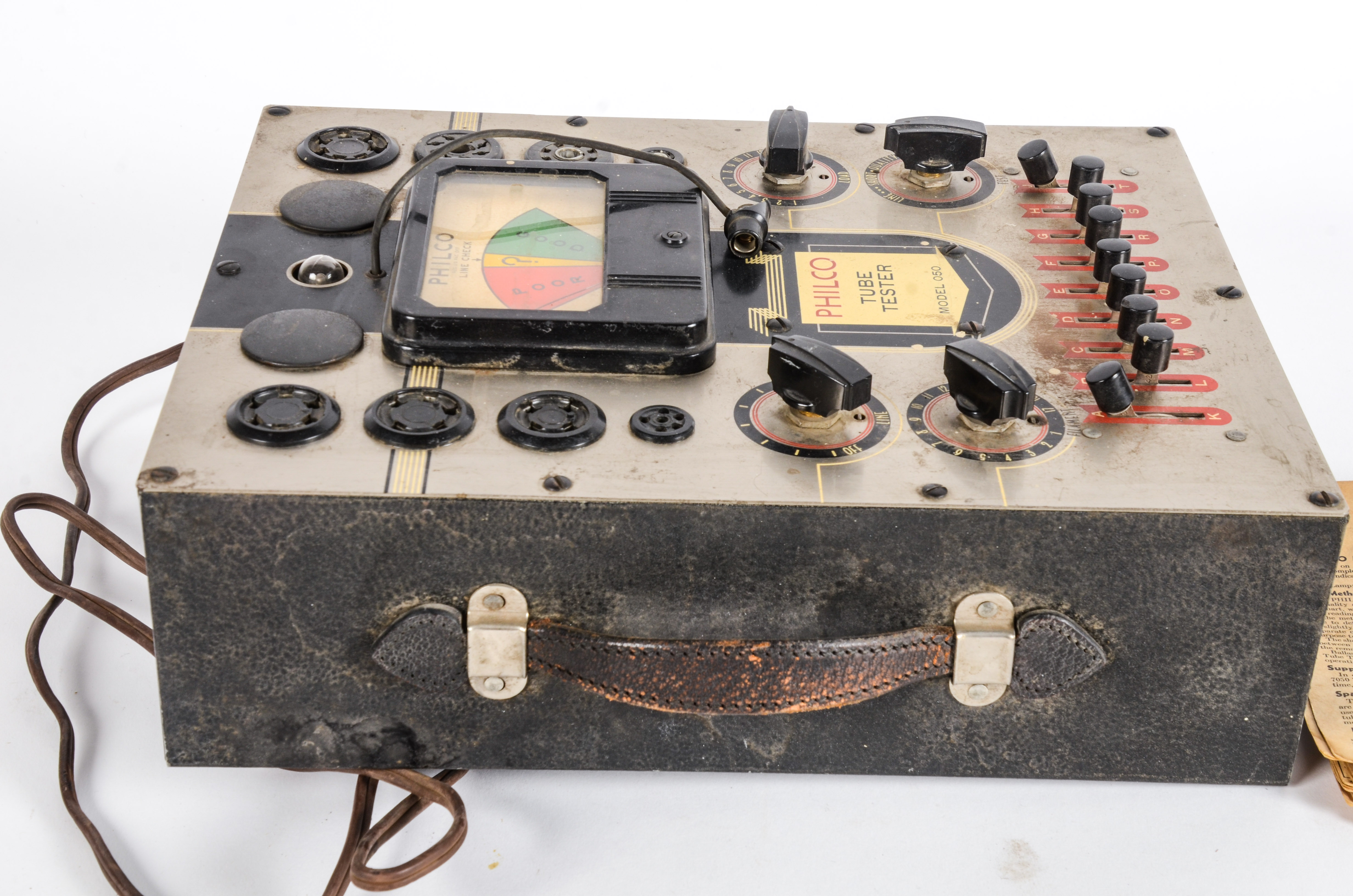 Vintage Philco 7050 Tube Tester