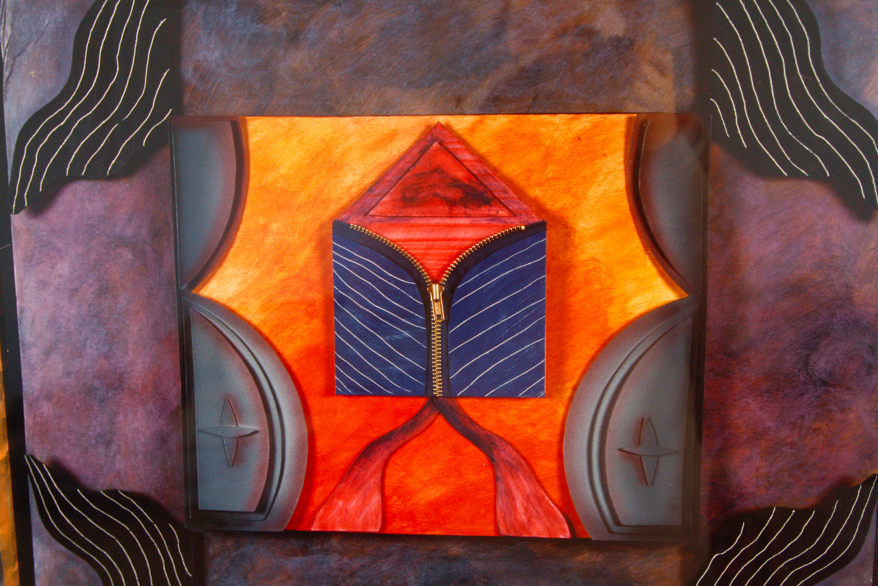 Cal Kowal Original Photographic Assemblage "Private Room"