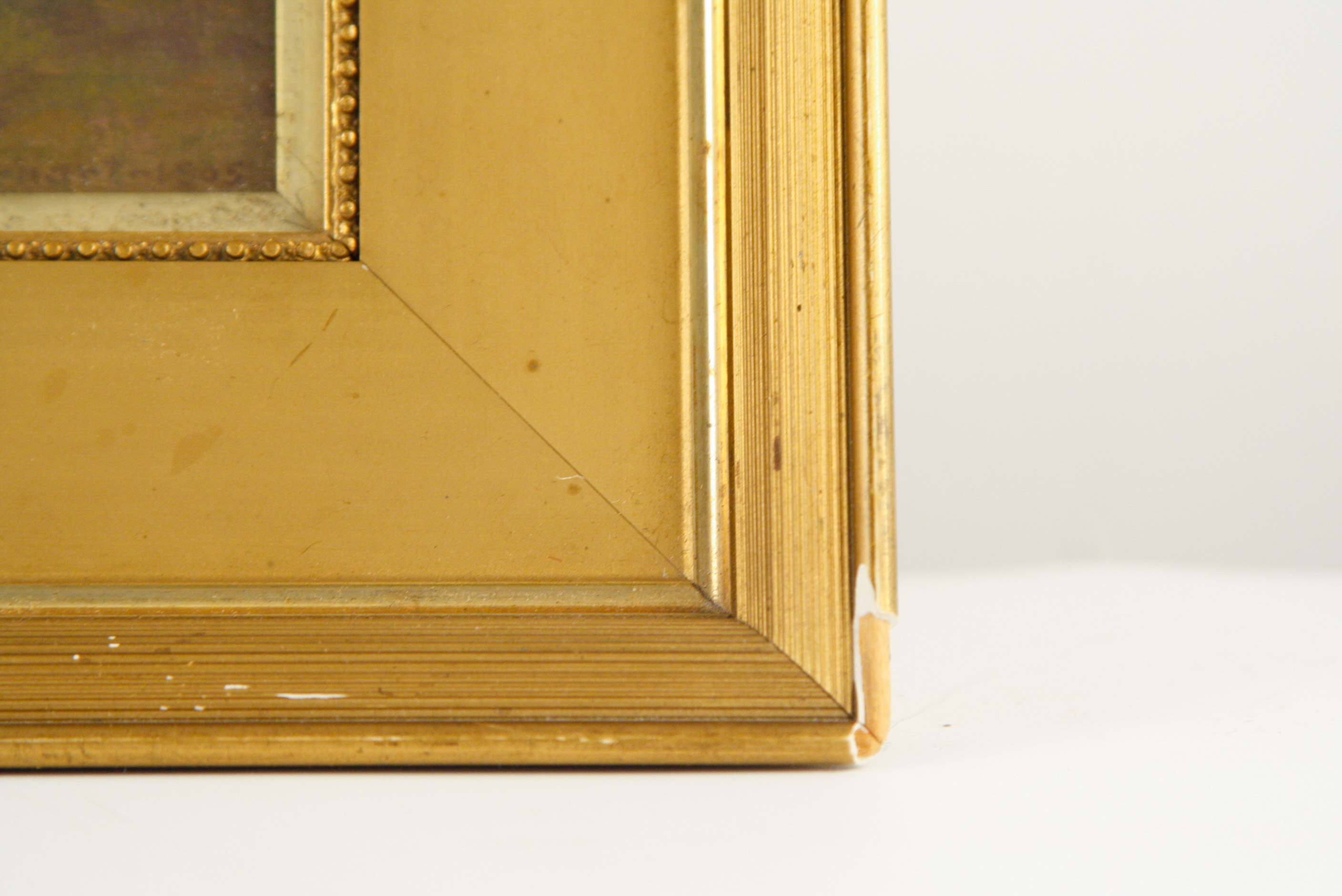 1925 John Franklin Earhart Small Oil on Canvas Landscape