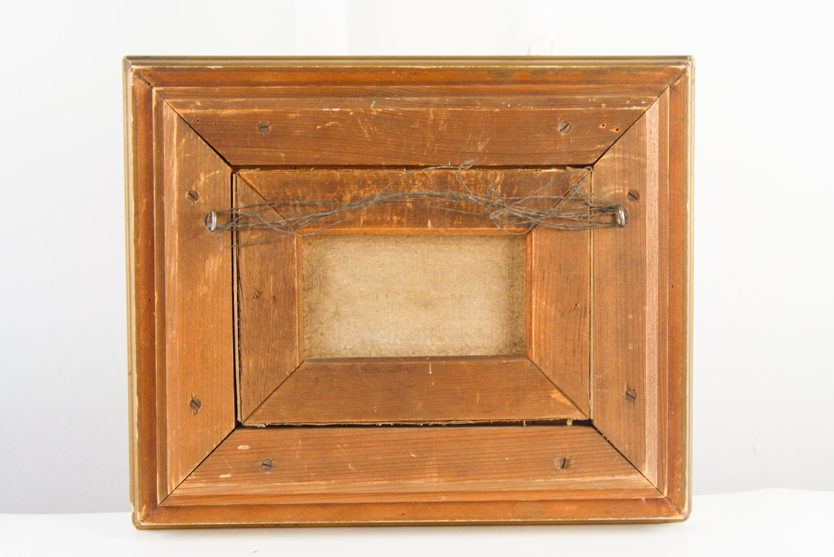 1925 John Franklin Earhart Small Oil on Canvas Landscape