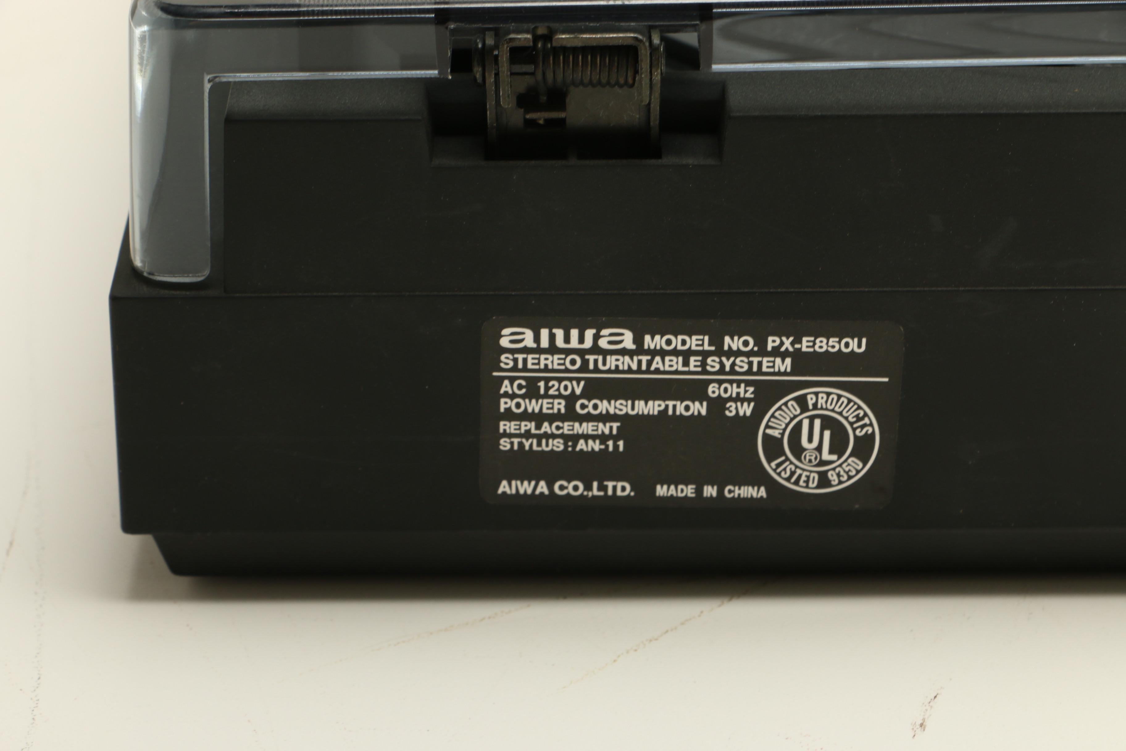 Aiwa Stereo Turntable