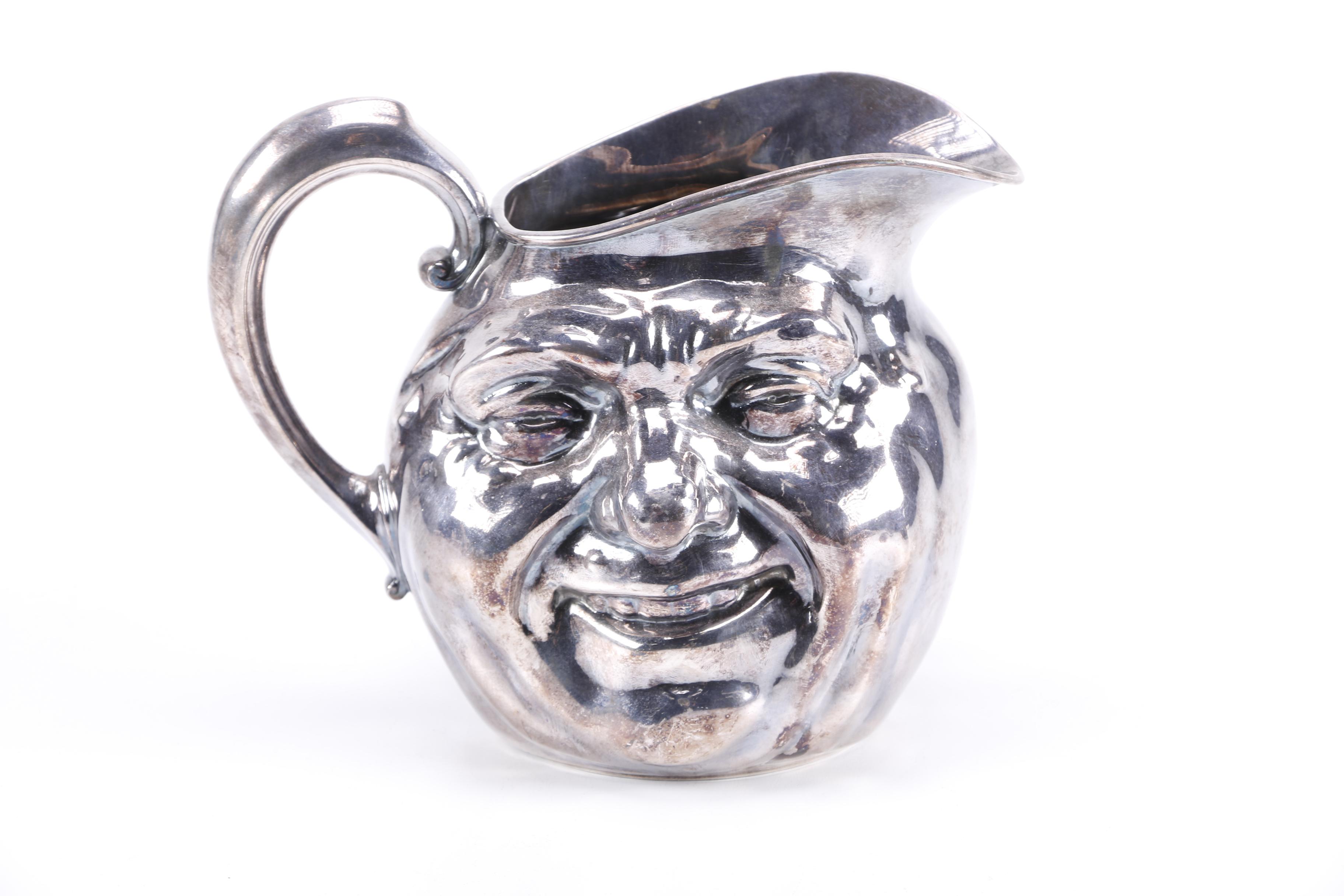 Silver Plate Tableware Including Reed & Barton Sunny Jim Pitcher