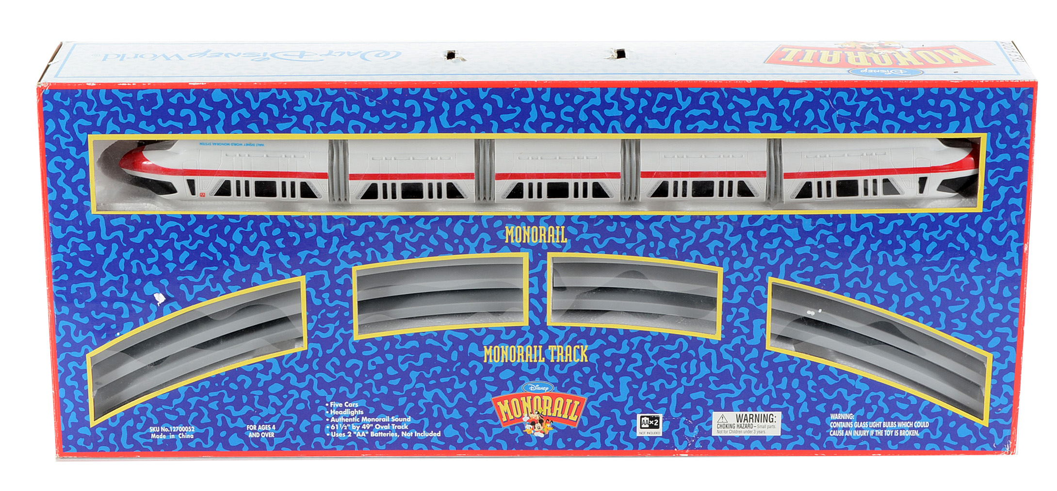 Disney Monorail Playset and "Disney's Contemporary Resort" Accessory