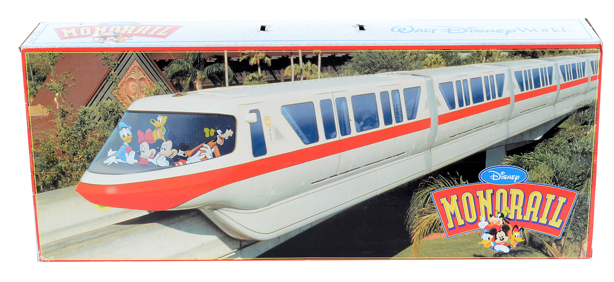 Disney Monorail Playset and "Disney's Contemporary Resort" Accessory