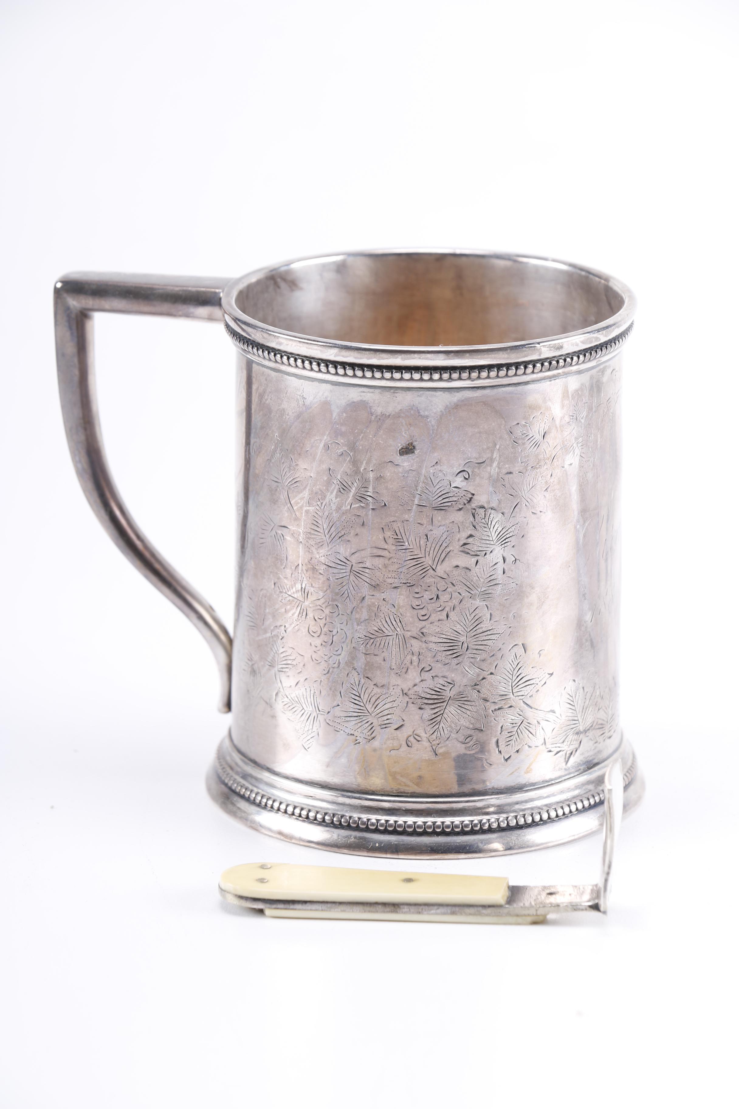 Silver Plate Tableware Including Reed & Barton Sunny Jim Pitcher