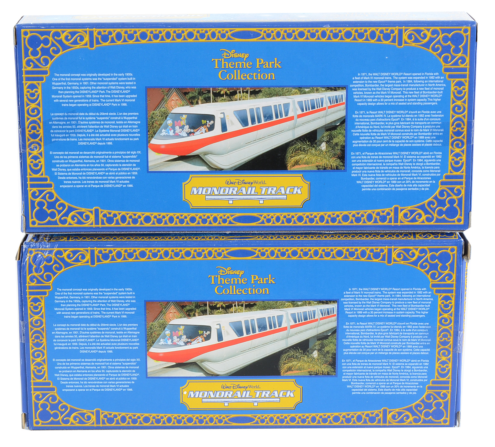 Disney Monorail Playset and "Disney's Contemporary Resort" Accessory