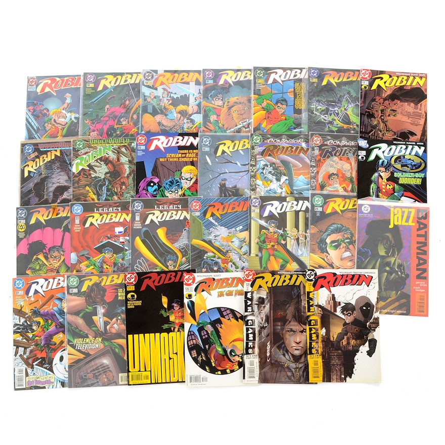 Modern Age DC “Robin” and “Batman: Jazz” Comics
