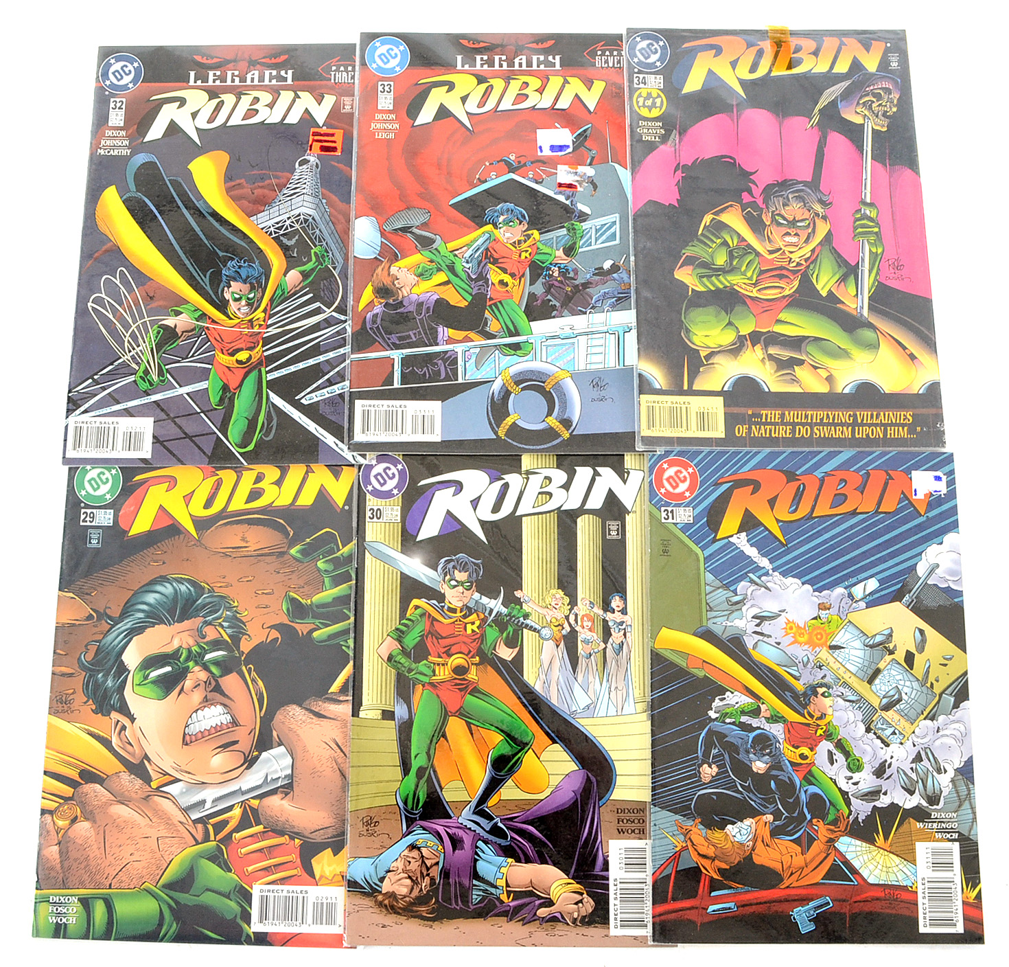 Modern Age DC “Robin” and “Batman: Jazz” Comics