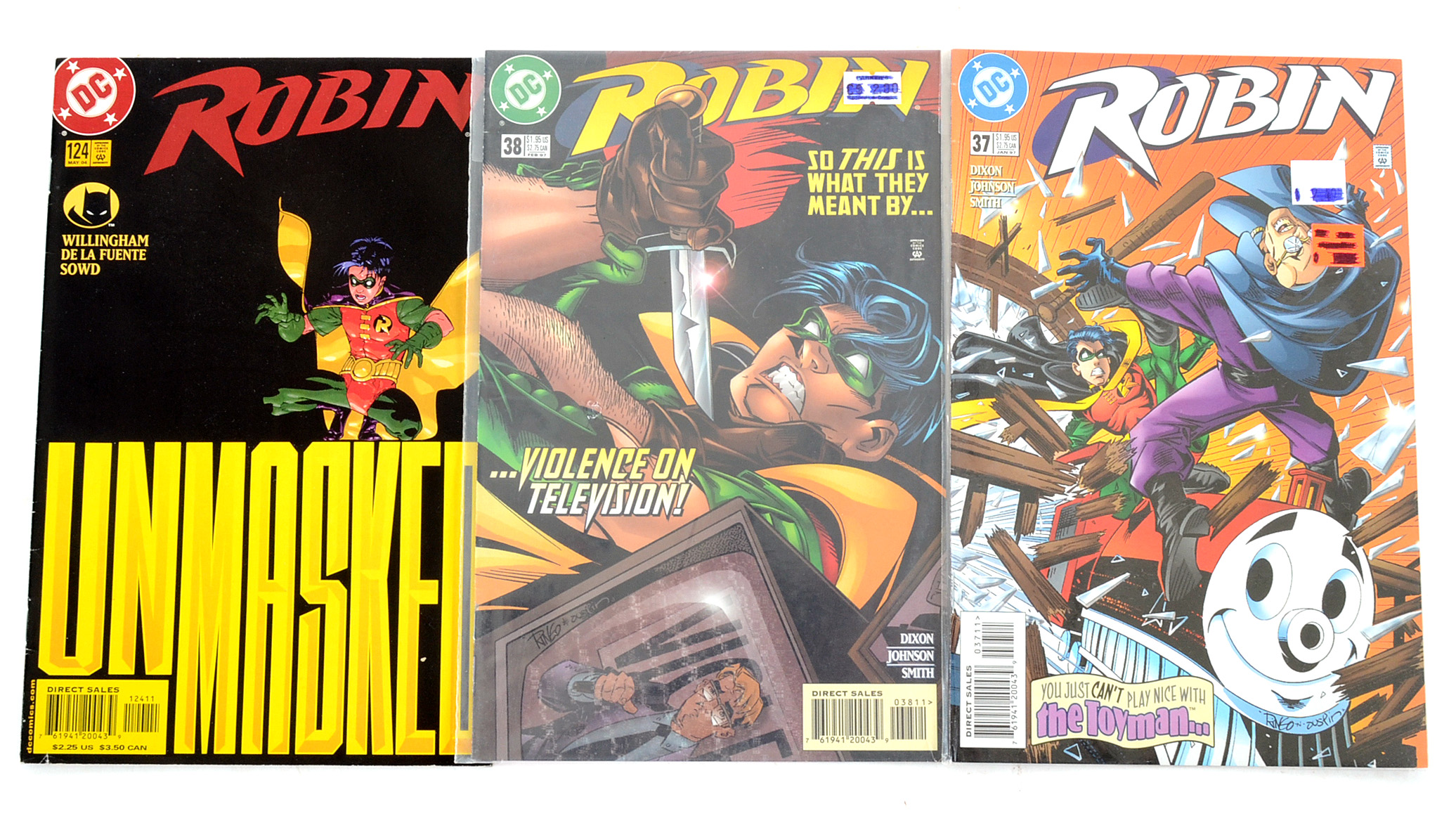 Modern Age DC “Robin” and “Batman: Jazz” Comics