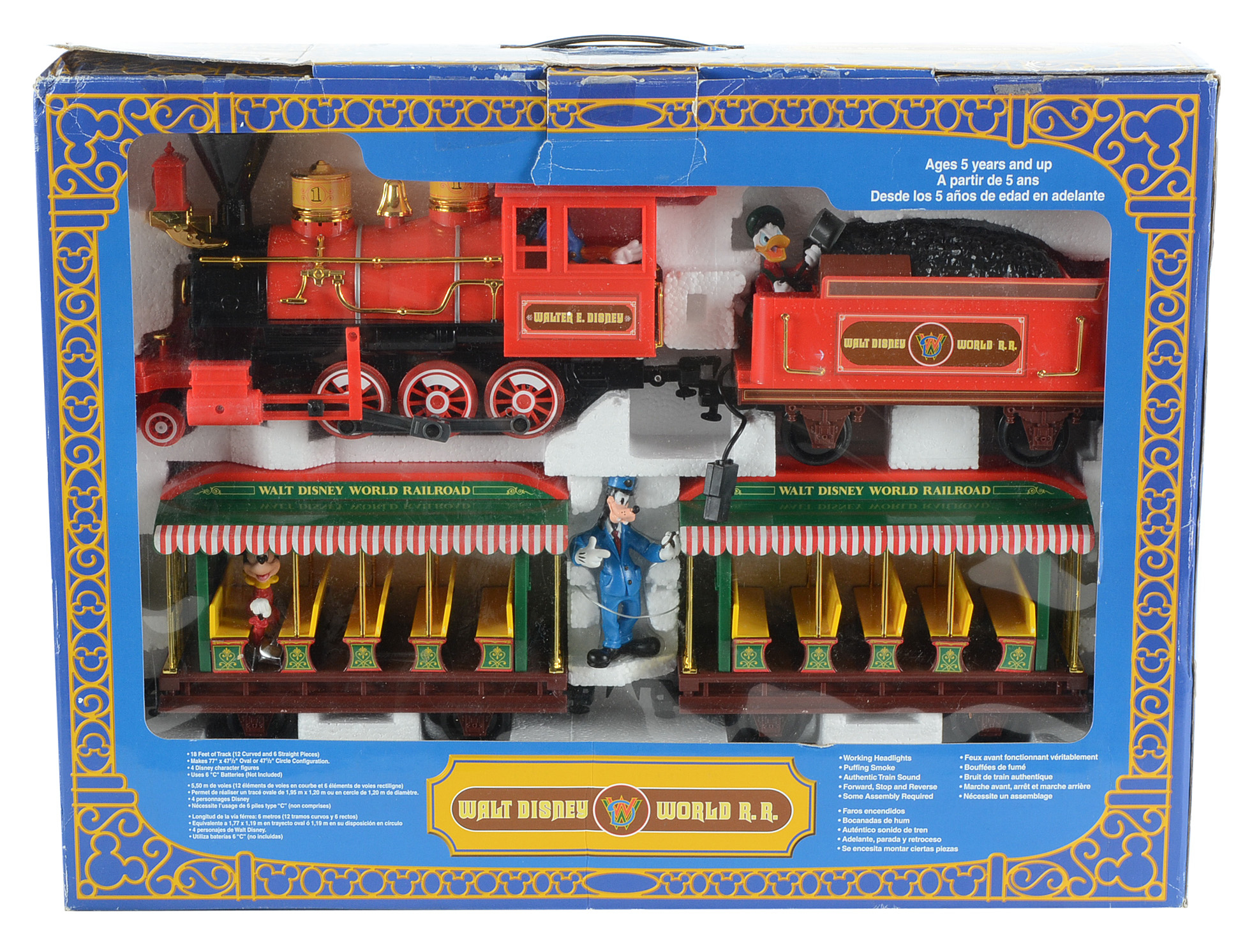 "Walt Disney World R.R." Train Set and Extra Track